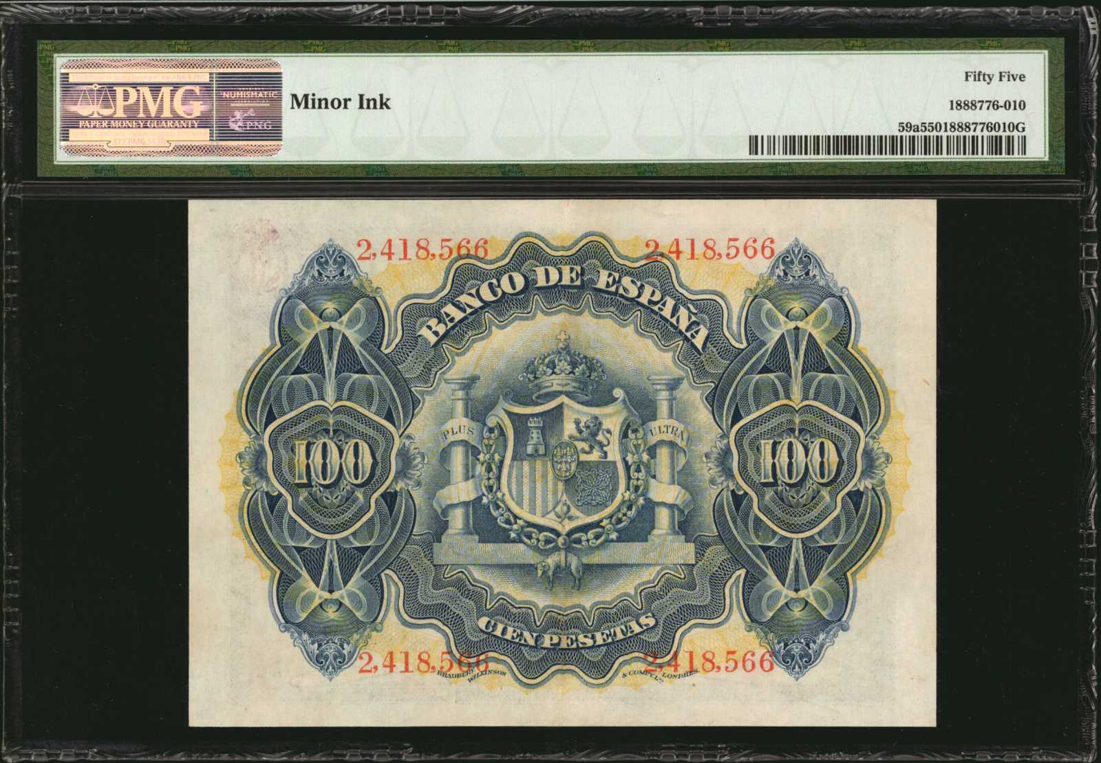 image for: Spain  100 pesetas(B500ap)