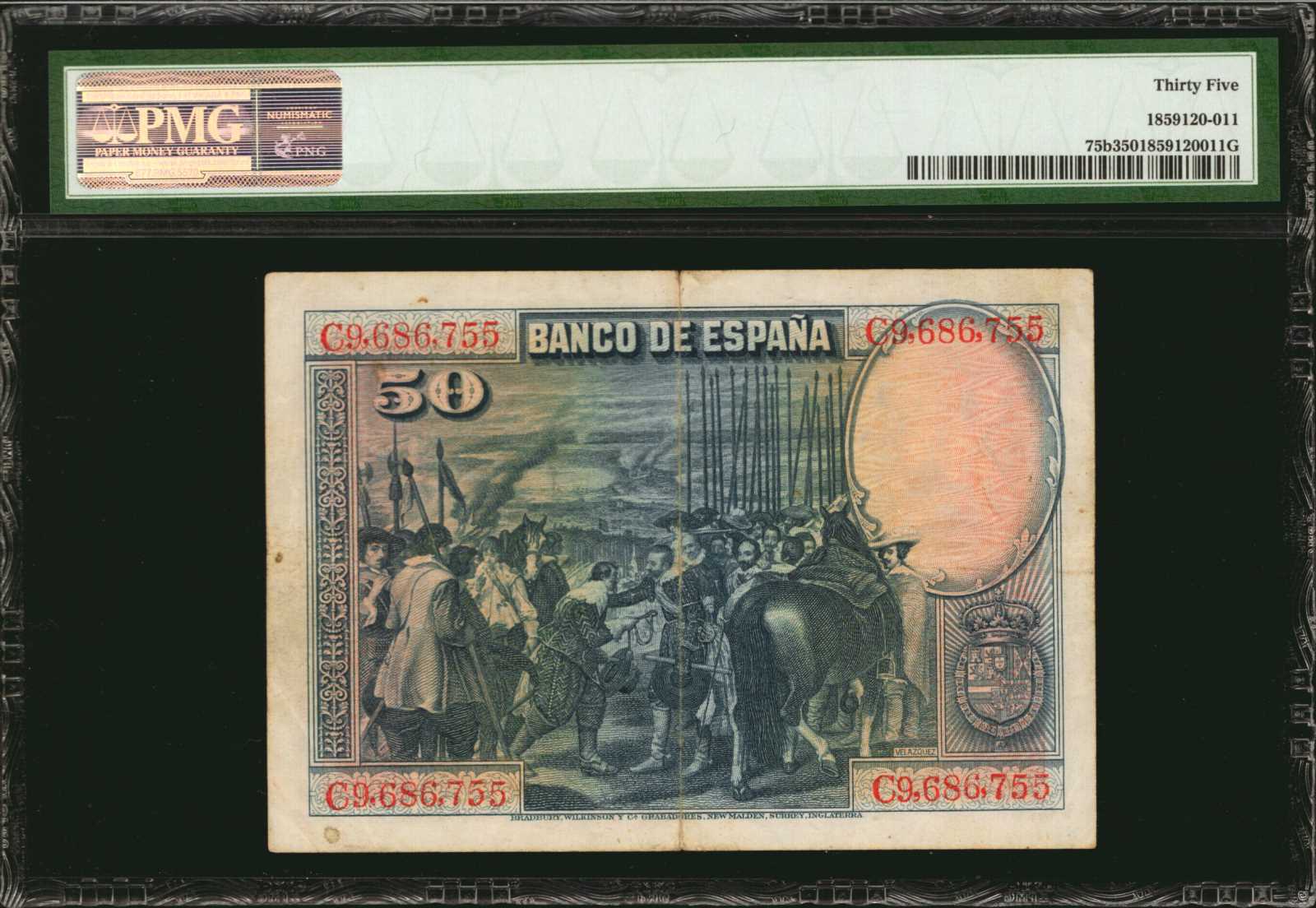image for: Spain  25 pesetas(B518s)