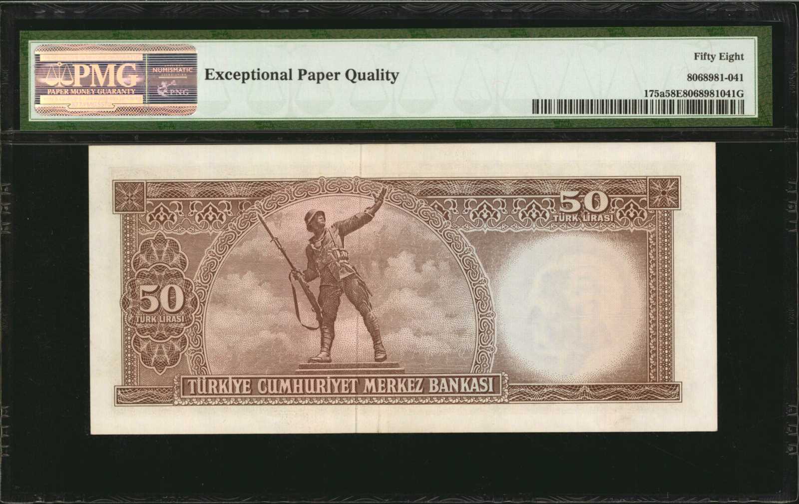image for: Turkey  50 T?rk liras? (B250a)