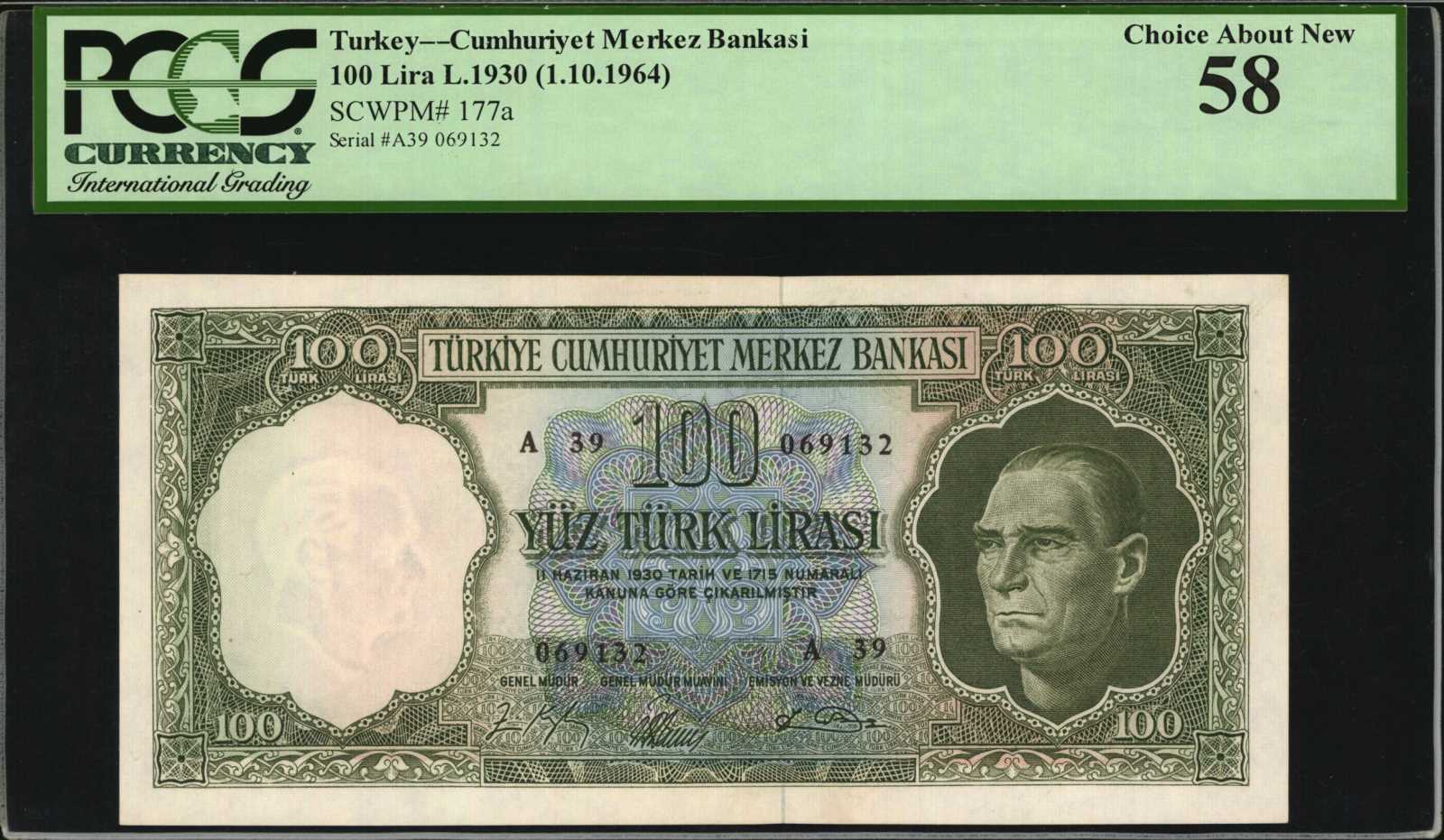 image for: Turkey  100 T?rk liras? (B258az)