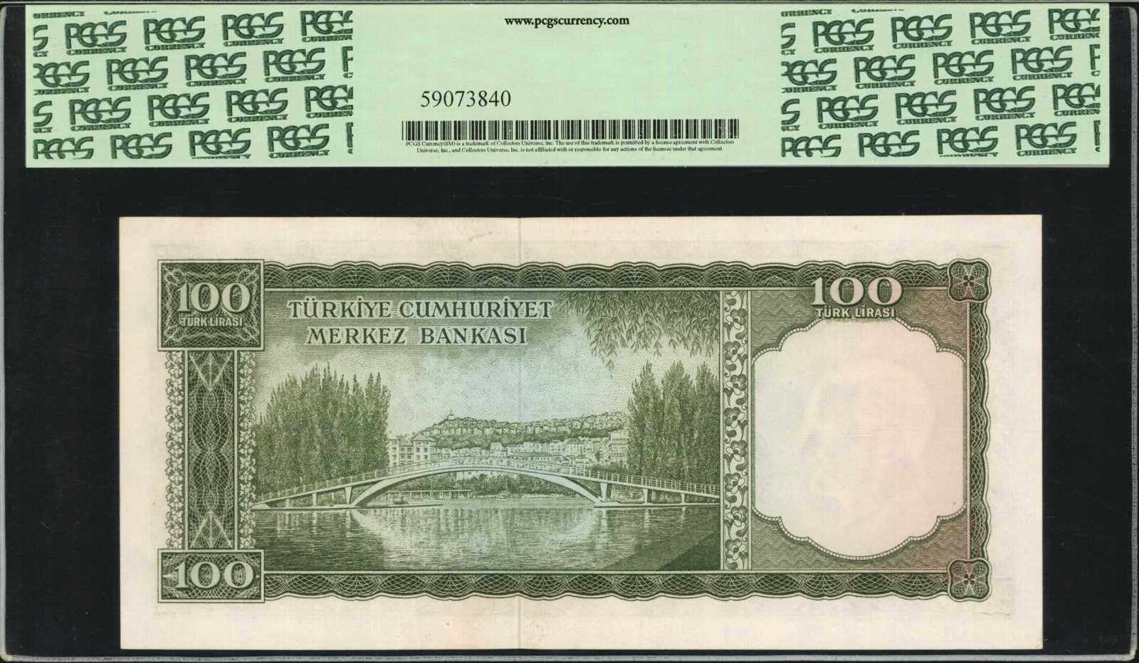 image for: Turkey  100 T?rk liras? (B258az)