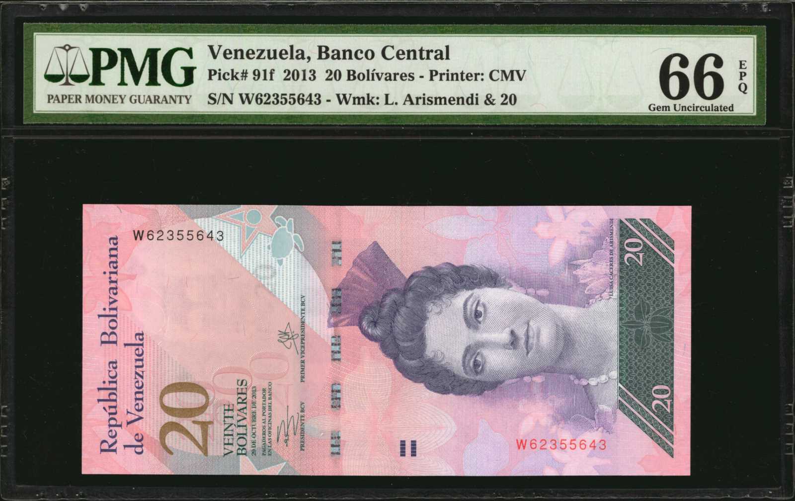 image for: Venezuela  20 bol?vares(B361gz)