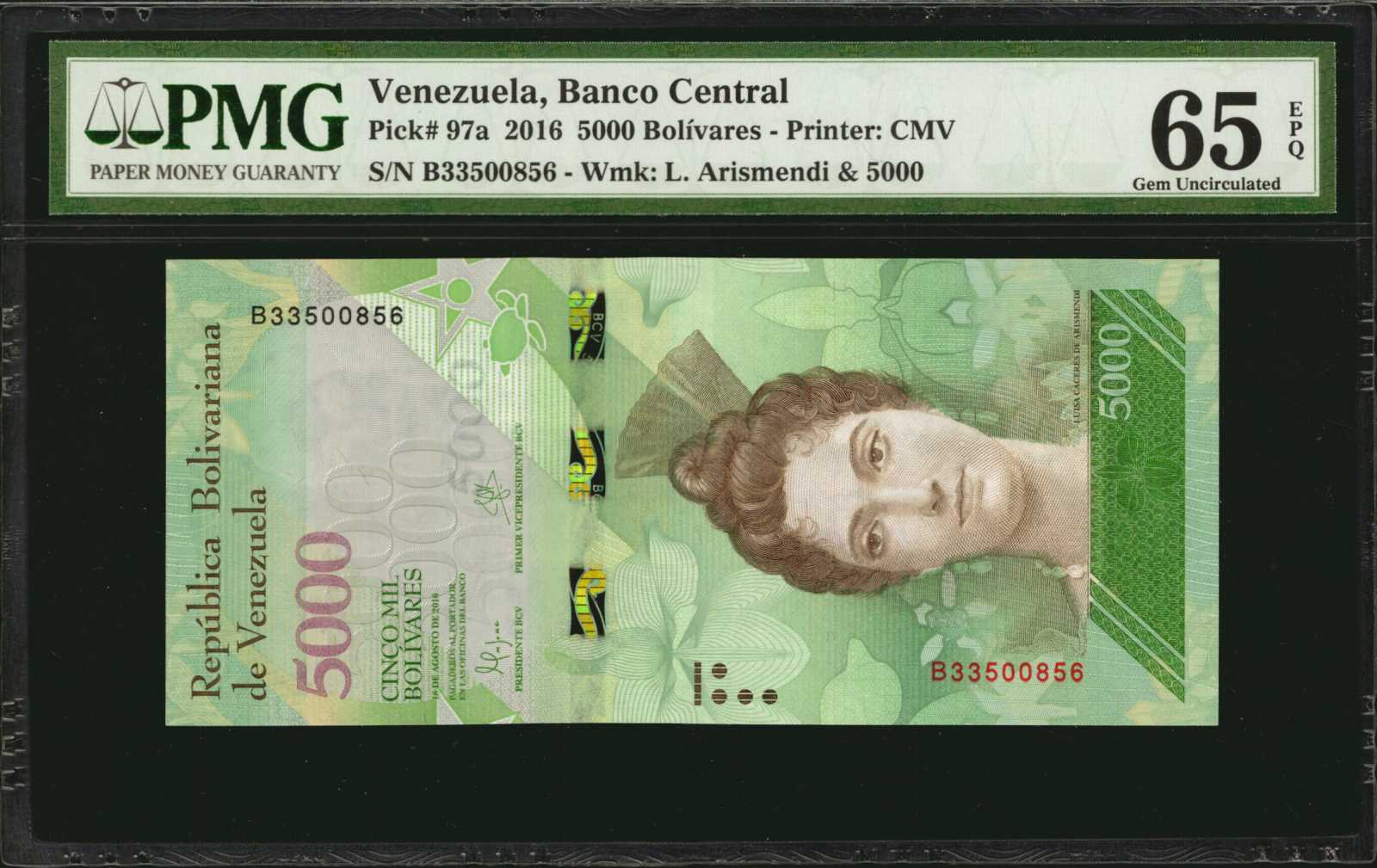 image for: Venezuela  20,000 bol?vares(B369az)