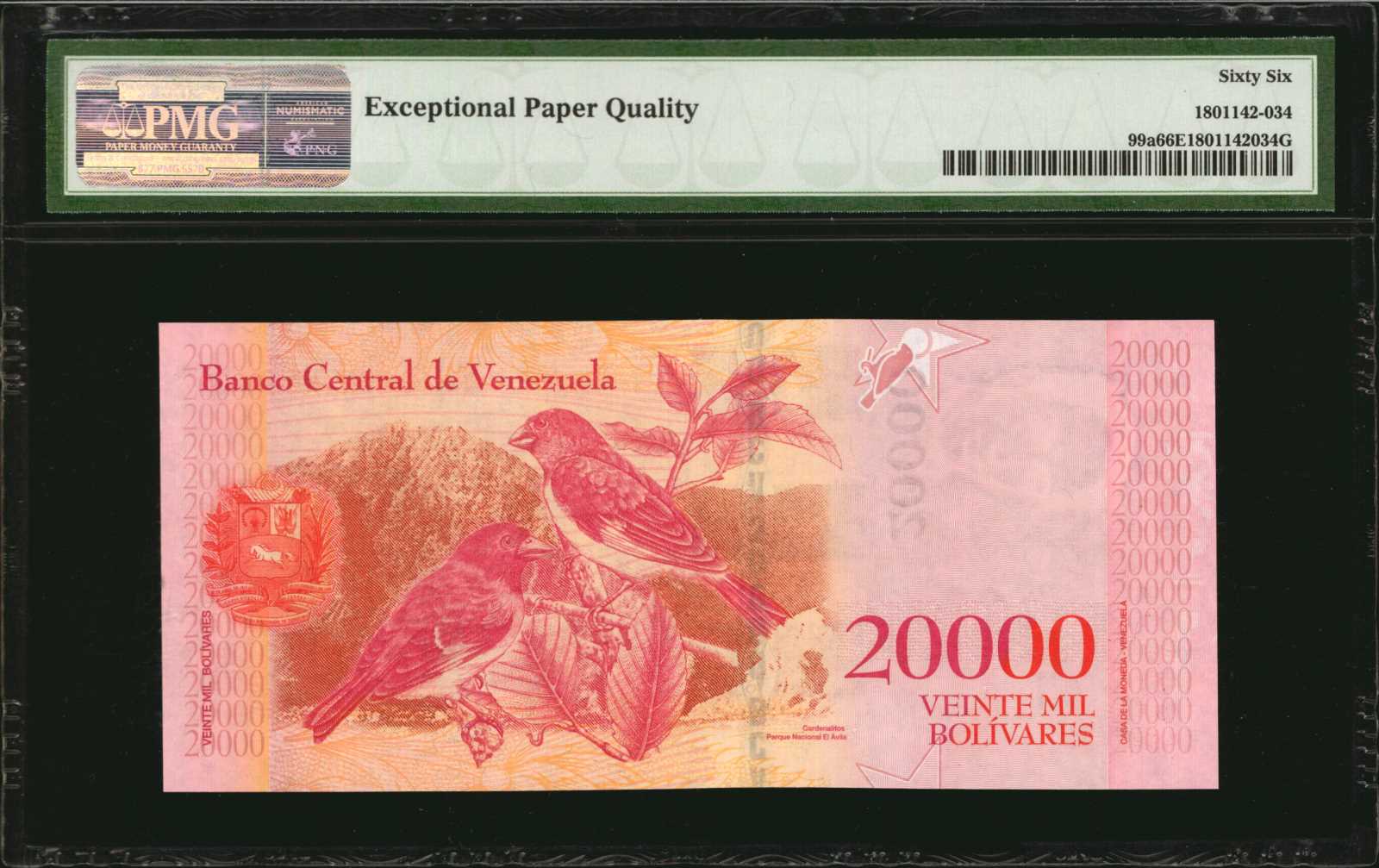 image for: Venezuela  20,000 bol?vares(B369c)