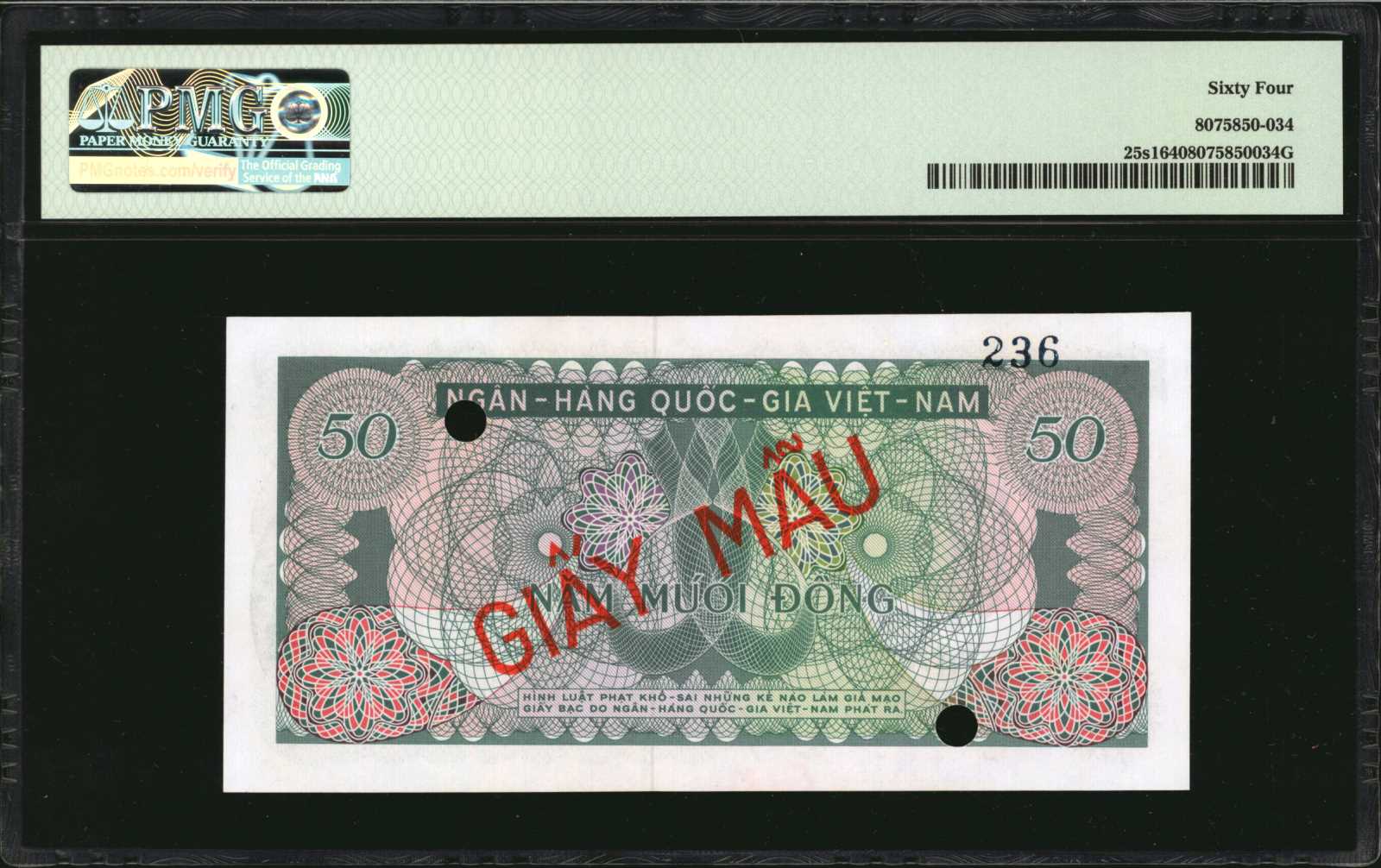 image for: South Vietnam  50 ??ng(B127at)