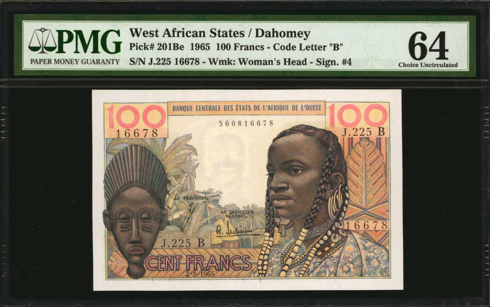 image for: West African States  100 francs (B106Bf)