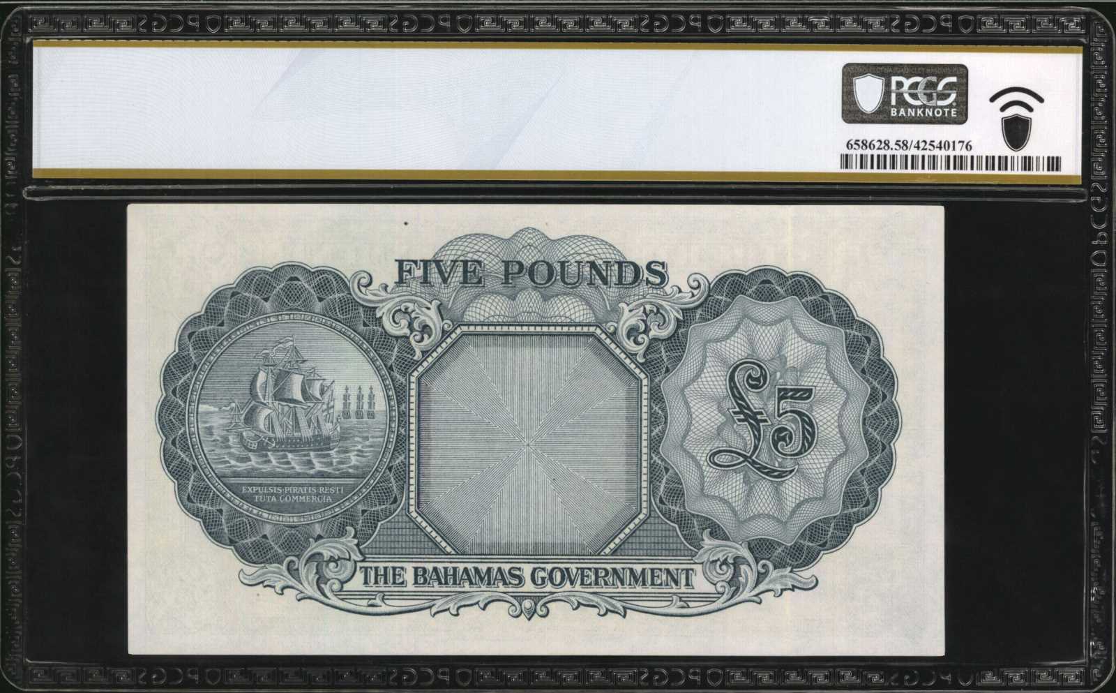 image for: Bahamas  5 pounds(B115as)