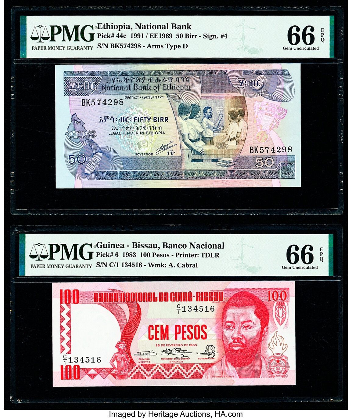image for: Ethiopia  50 birr (B323a)
