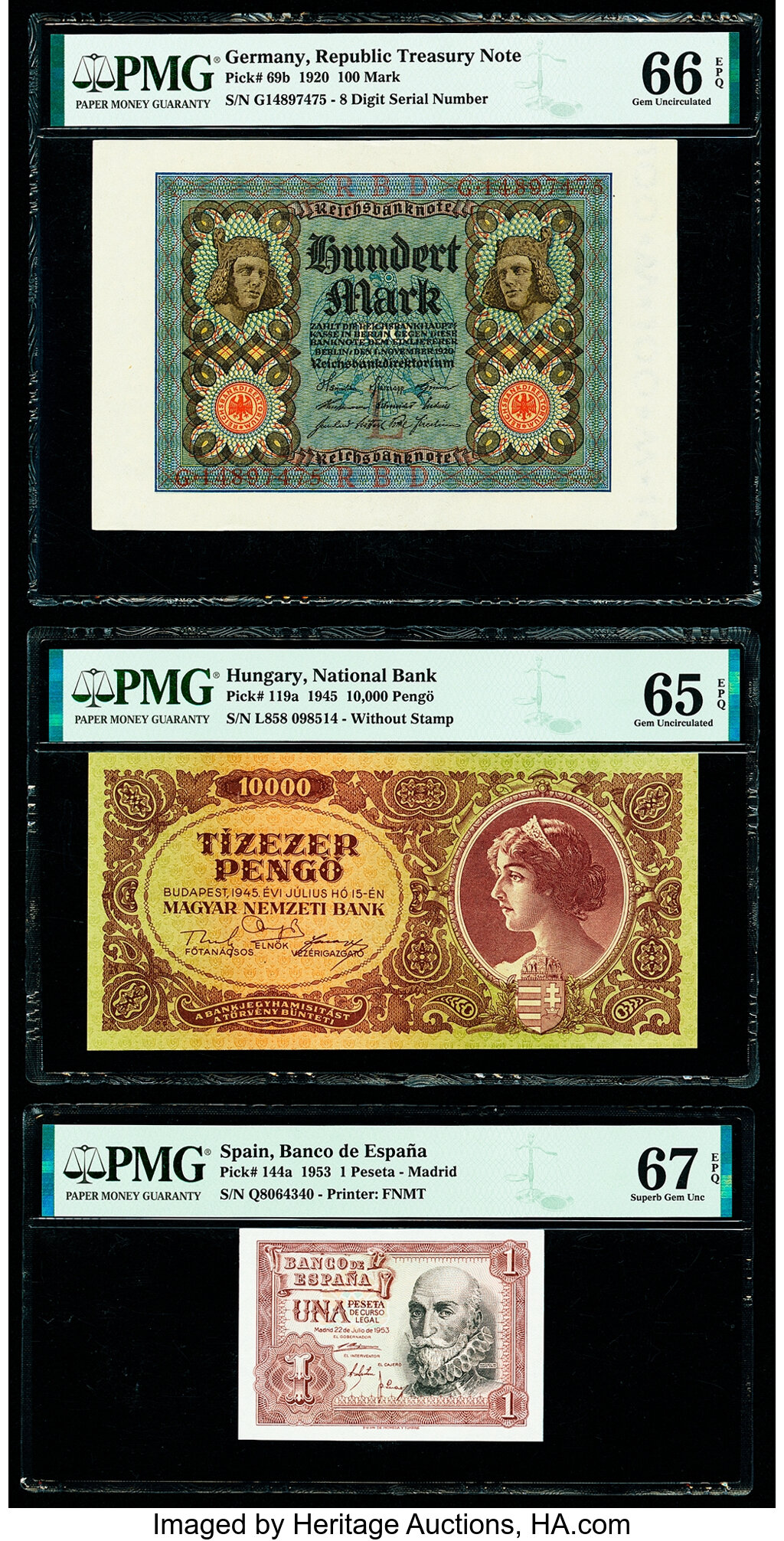 image for: Germany  100 mark (B224a22)