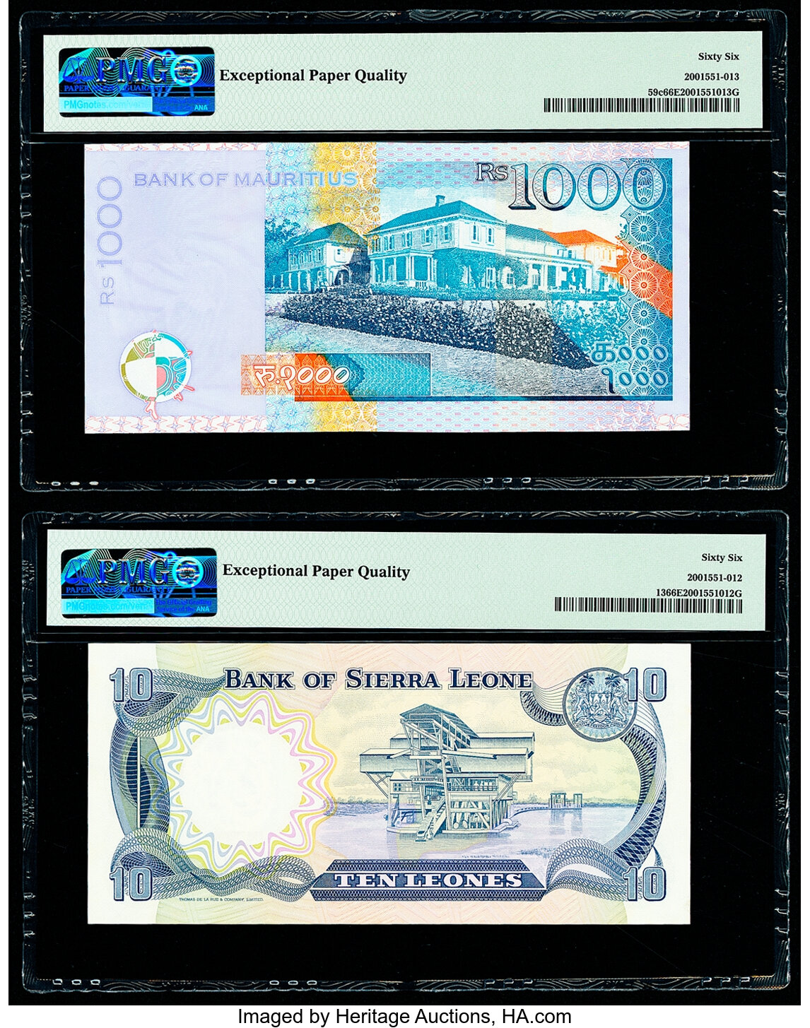 image for: Mauritius  1,000 rupees (B425c)