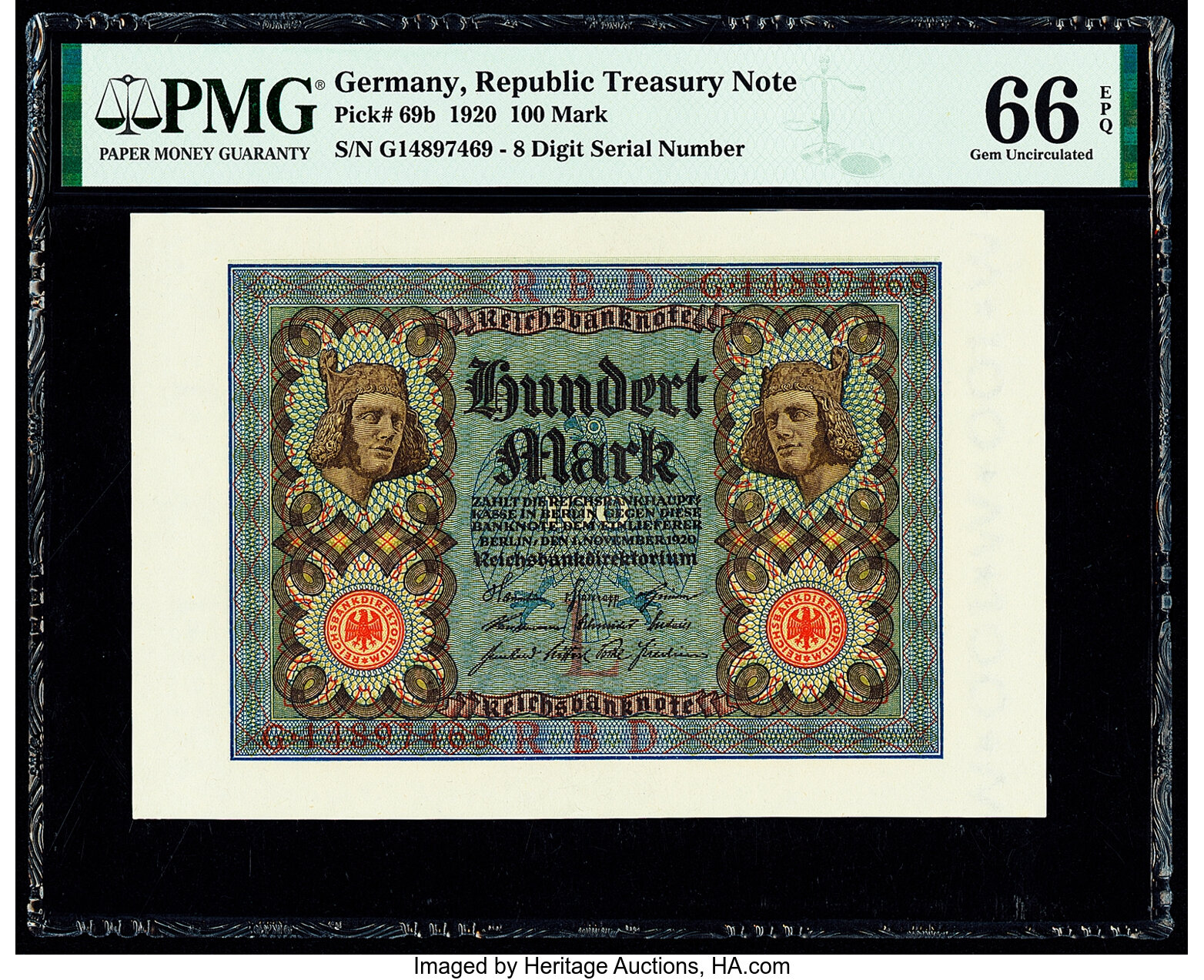 image for: Germany  100 mark (B224a19)