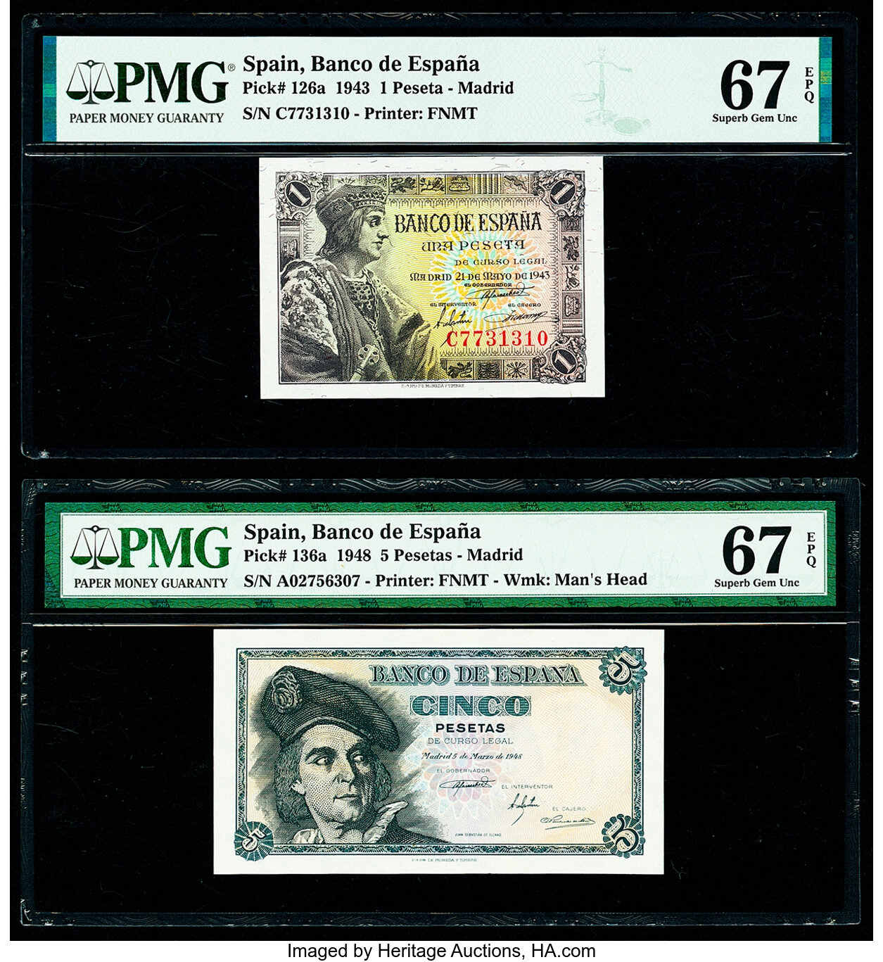 image for: Spain  1 peseta (B592a)
