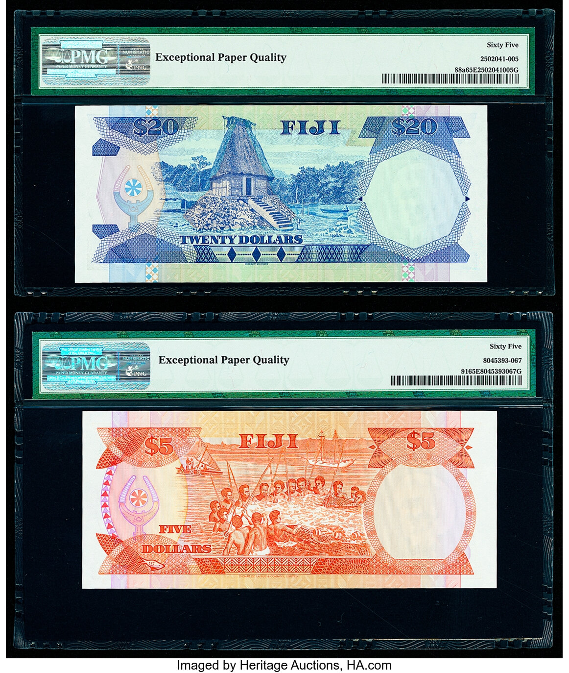 image for: Fiji  20 dollars (B505as)