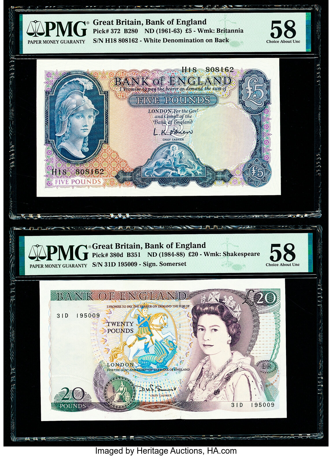 image for: United Kingdom  5 pounds (B178b)