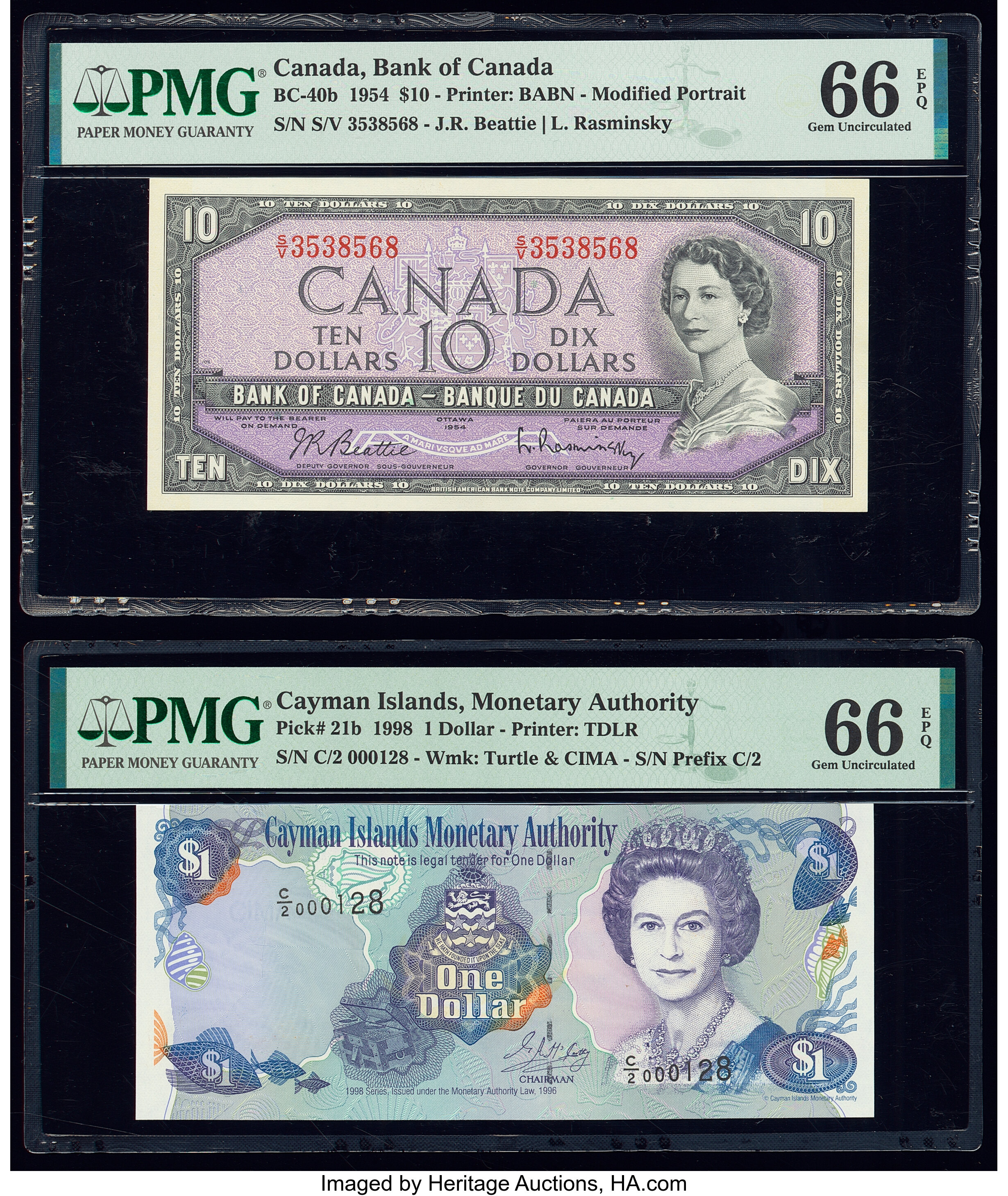 image for: Canada  10 dollars (B342a)