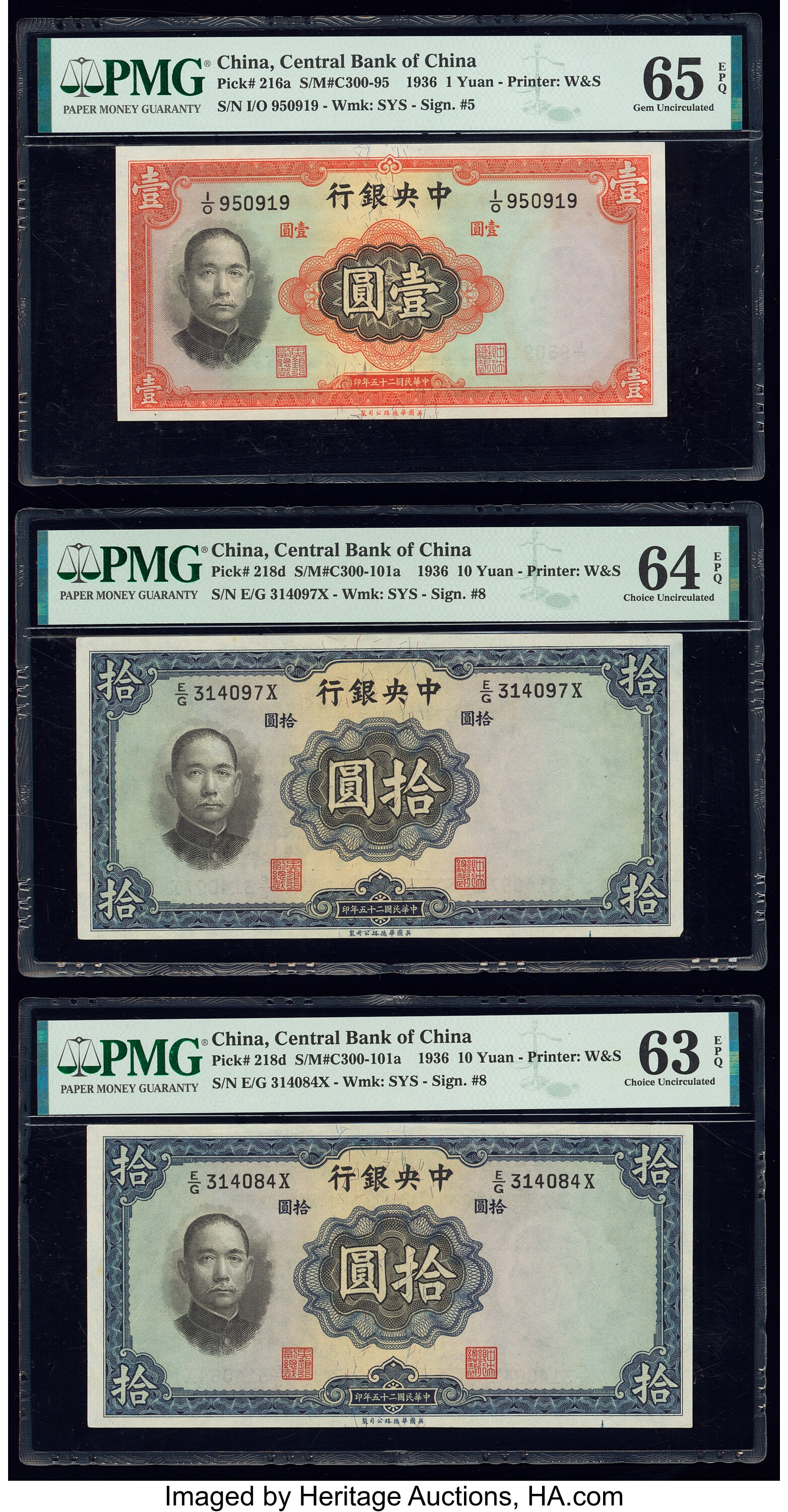 image for: China National Banks  10 yuan(B3072c)