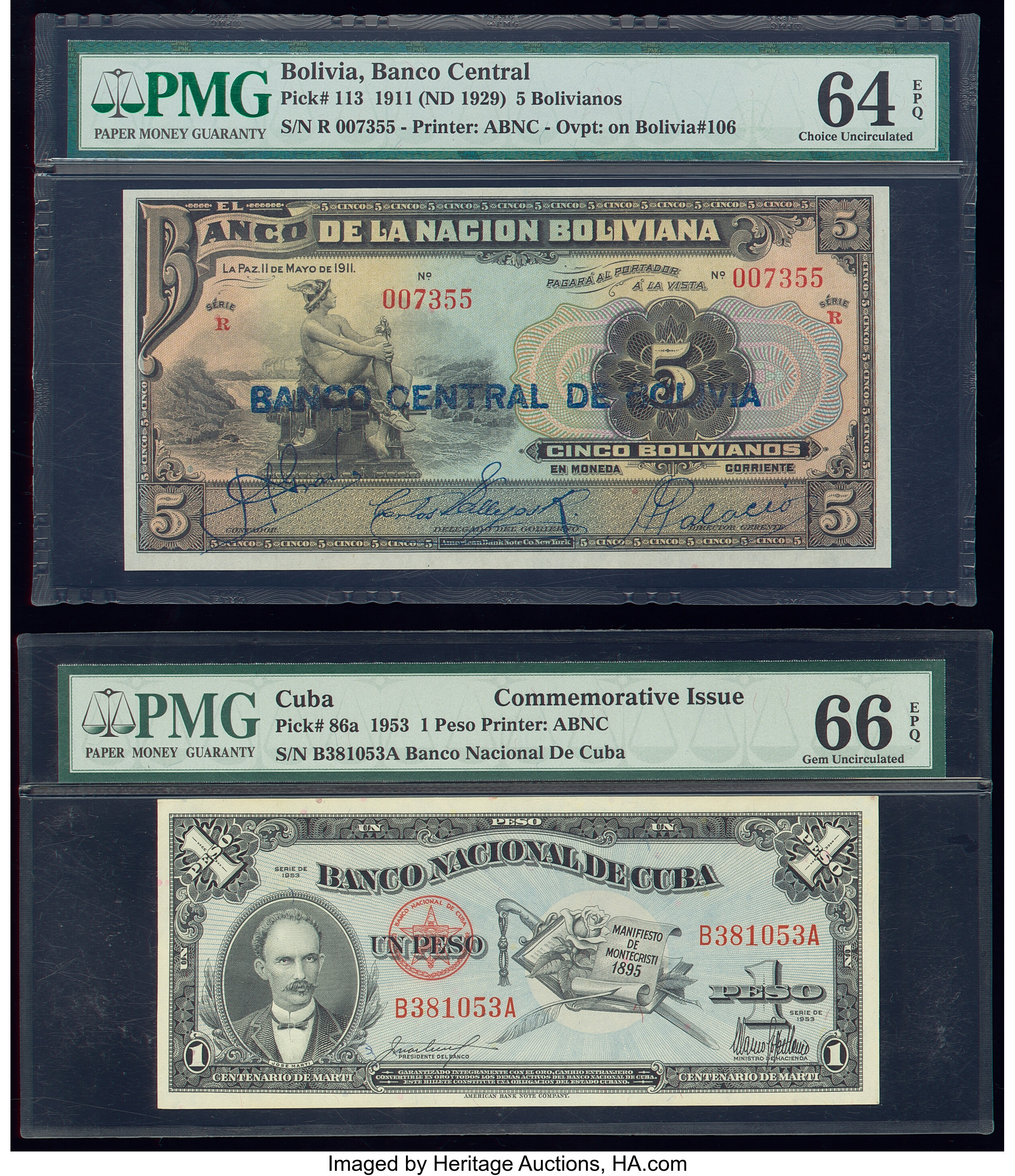 image for: Bolivia  5 bolivianos(B302a)