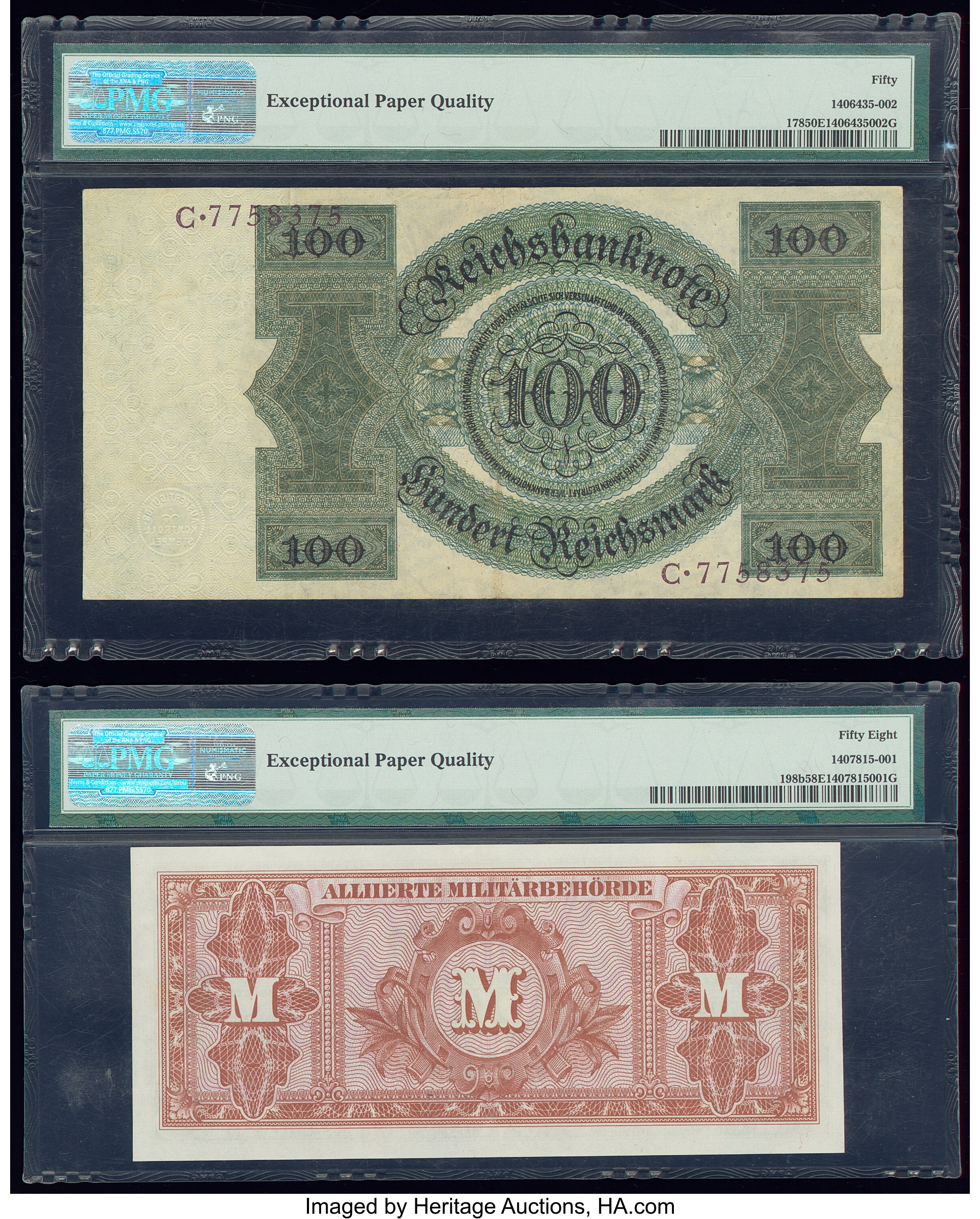 image for: Germany  100 reichsmark (B316a1)