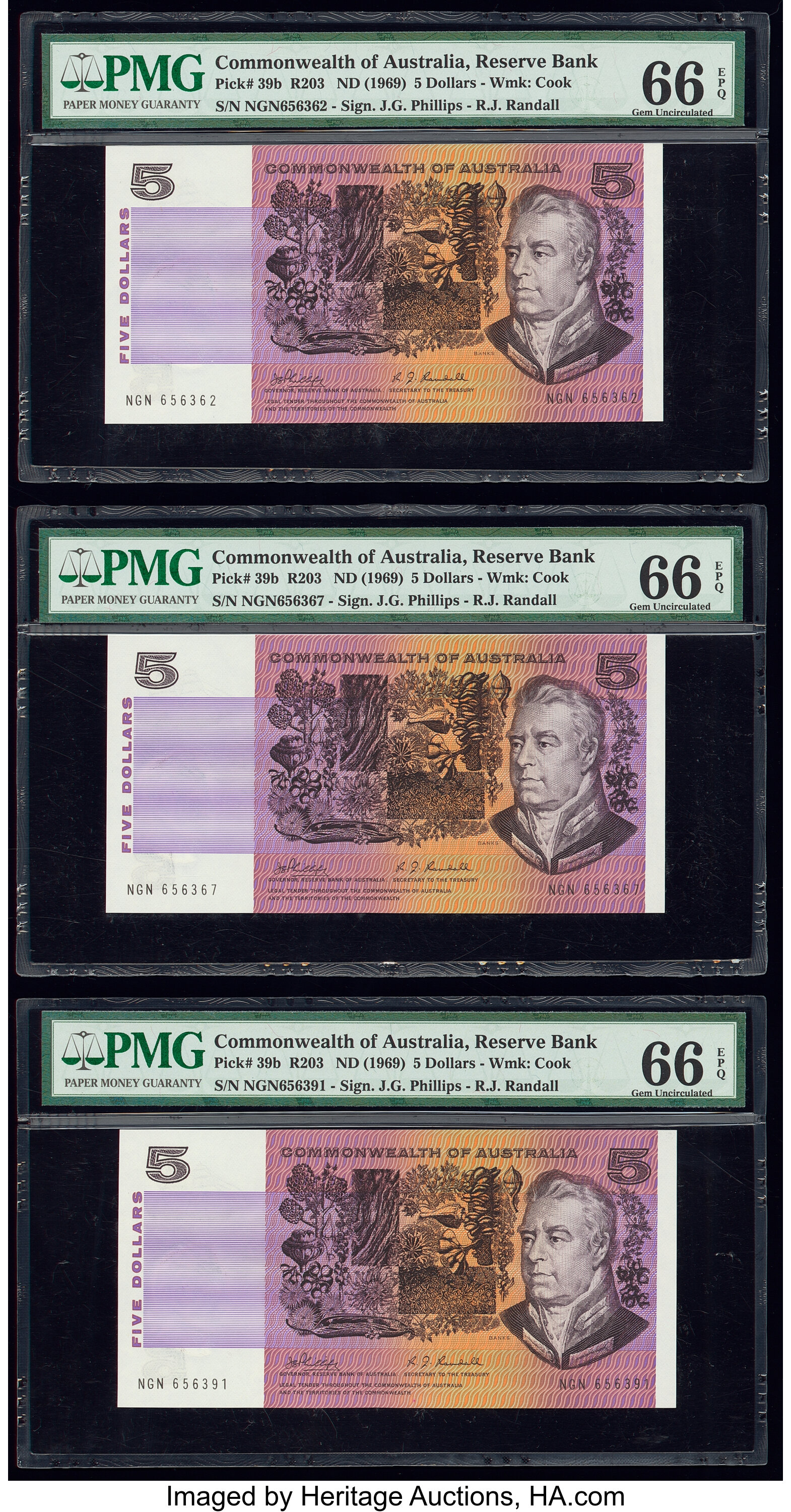 image for: Australia  5 dollars (B207as1)
