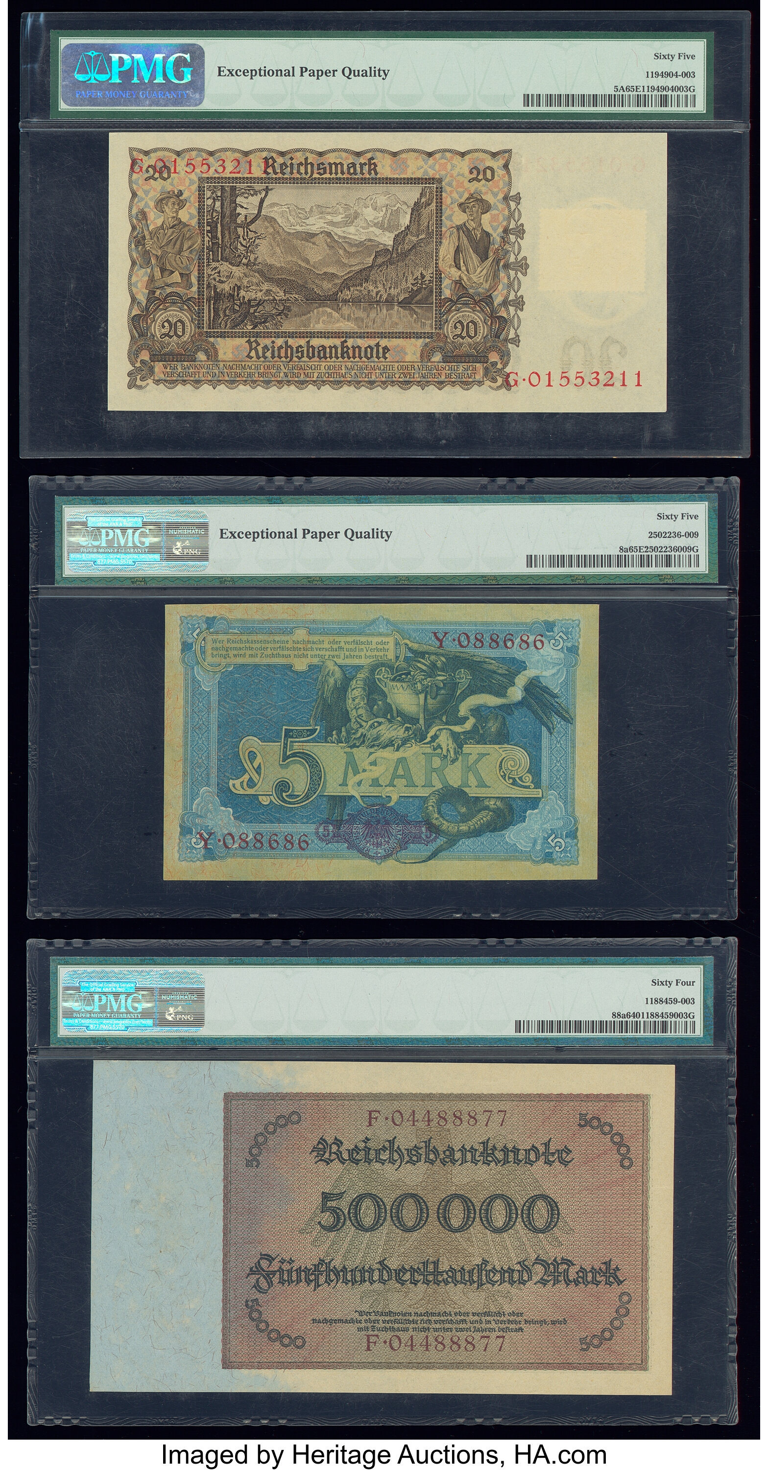 image for: Germany  500,000 mark (B247b)