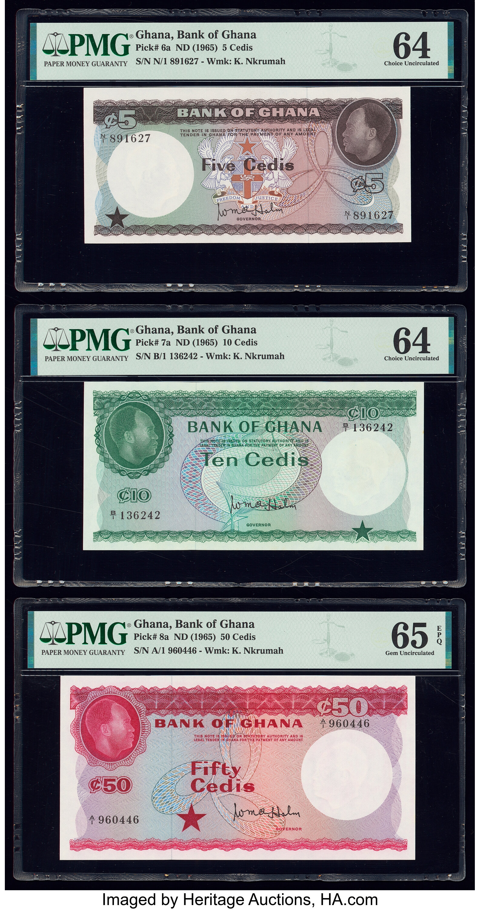 image for: Ghana  50 cedis (B108a)