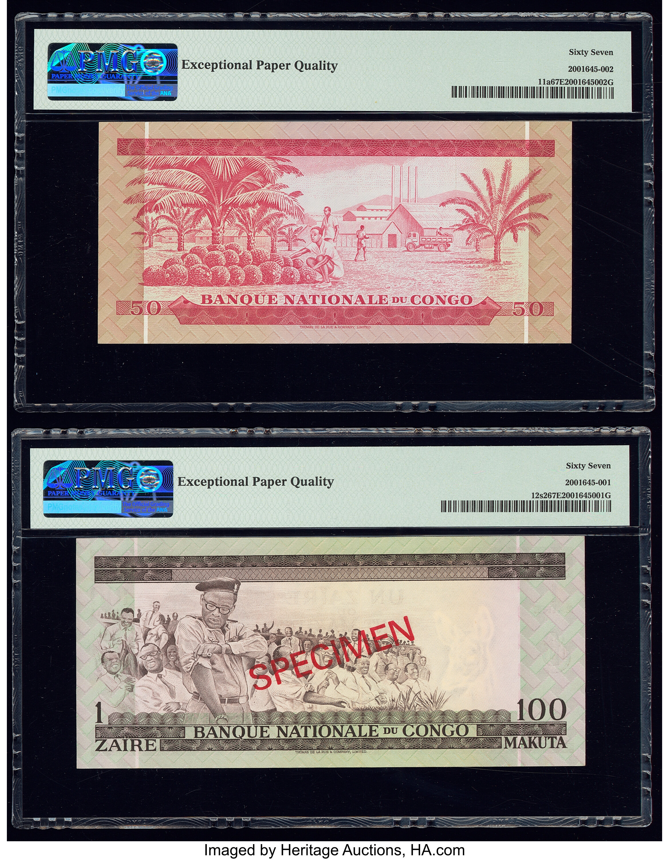 image for: Congo Democratic Republic  50 makuta(B208d)