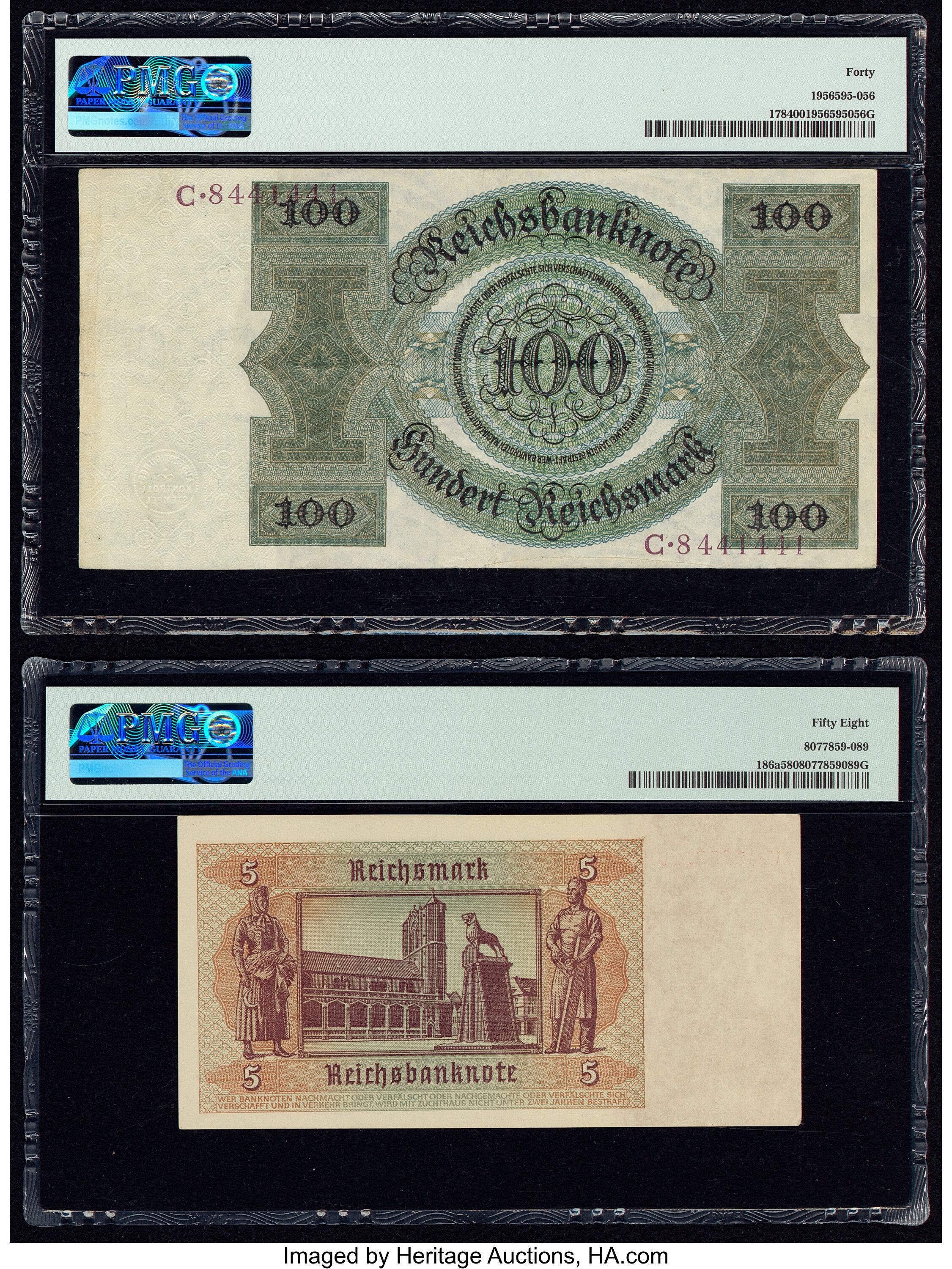 image for: Germany  100 reichsmark (B316a1)