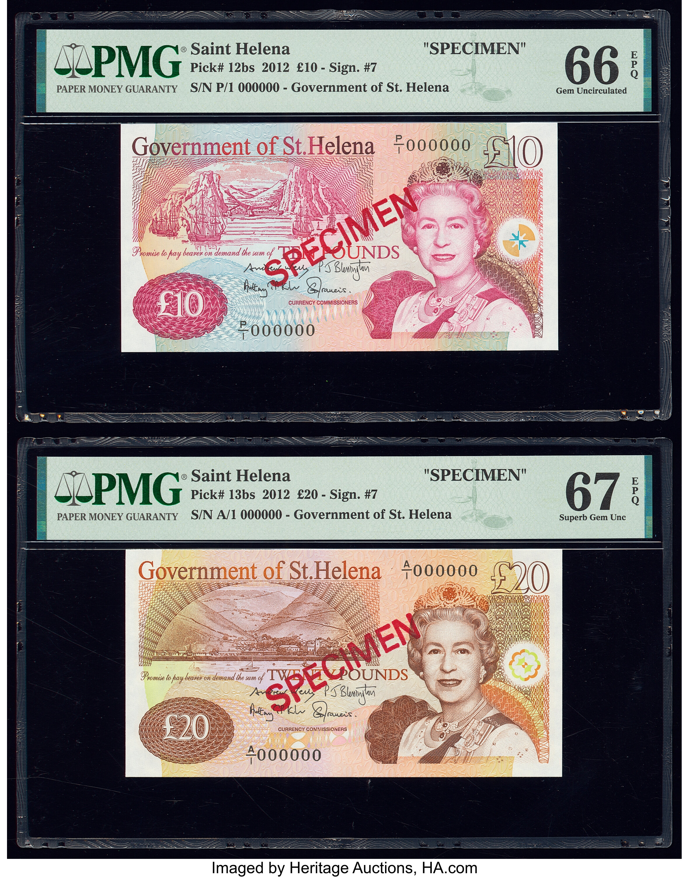 image for: Saint Helena  10 pounds (B308as)