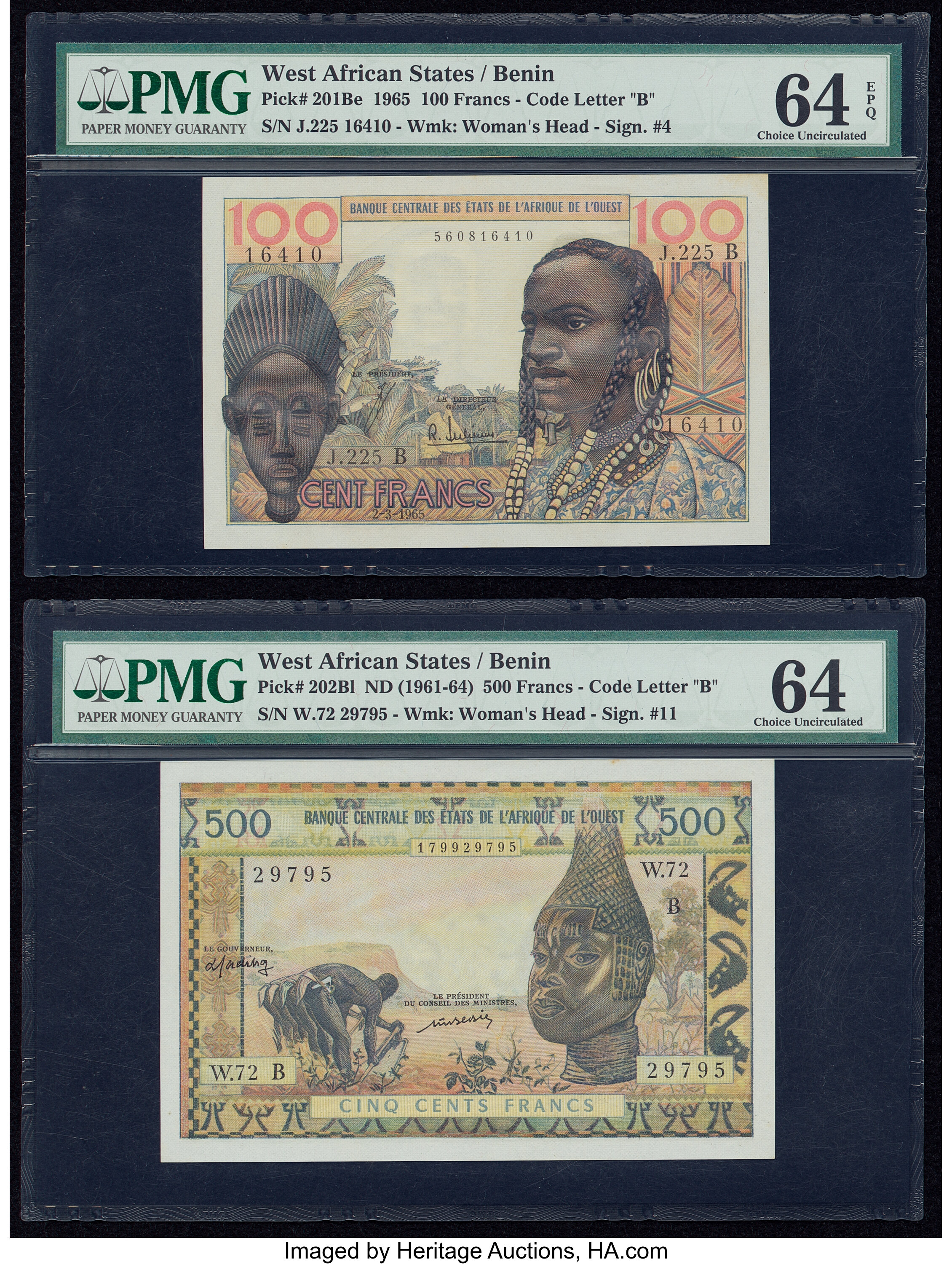 image for: West African States  100 francs (B106Bd)