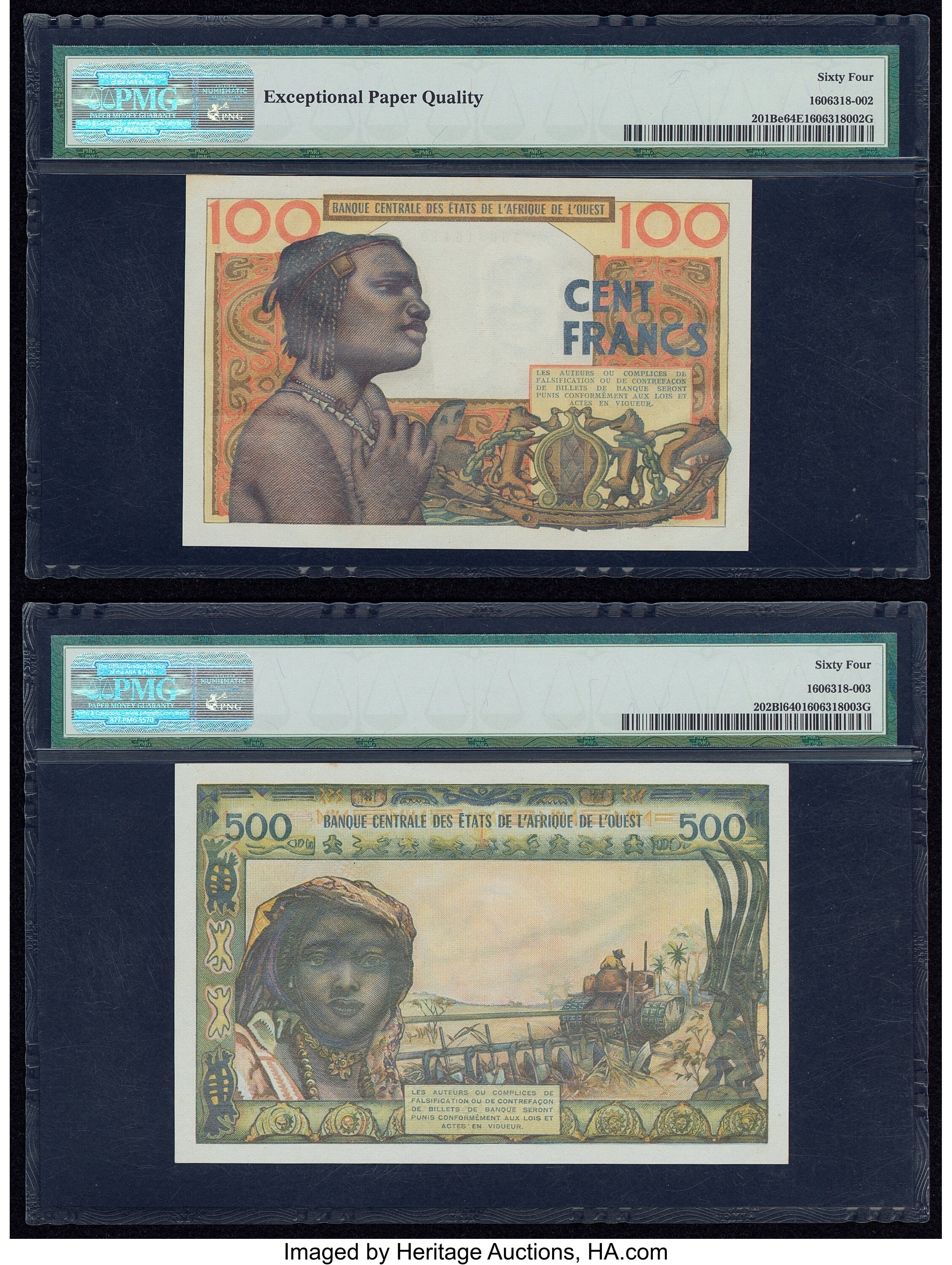 image for: West African States  100 francs (B106Bc)