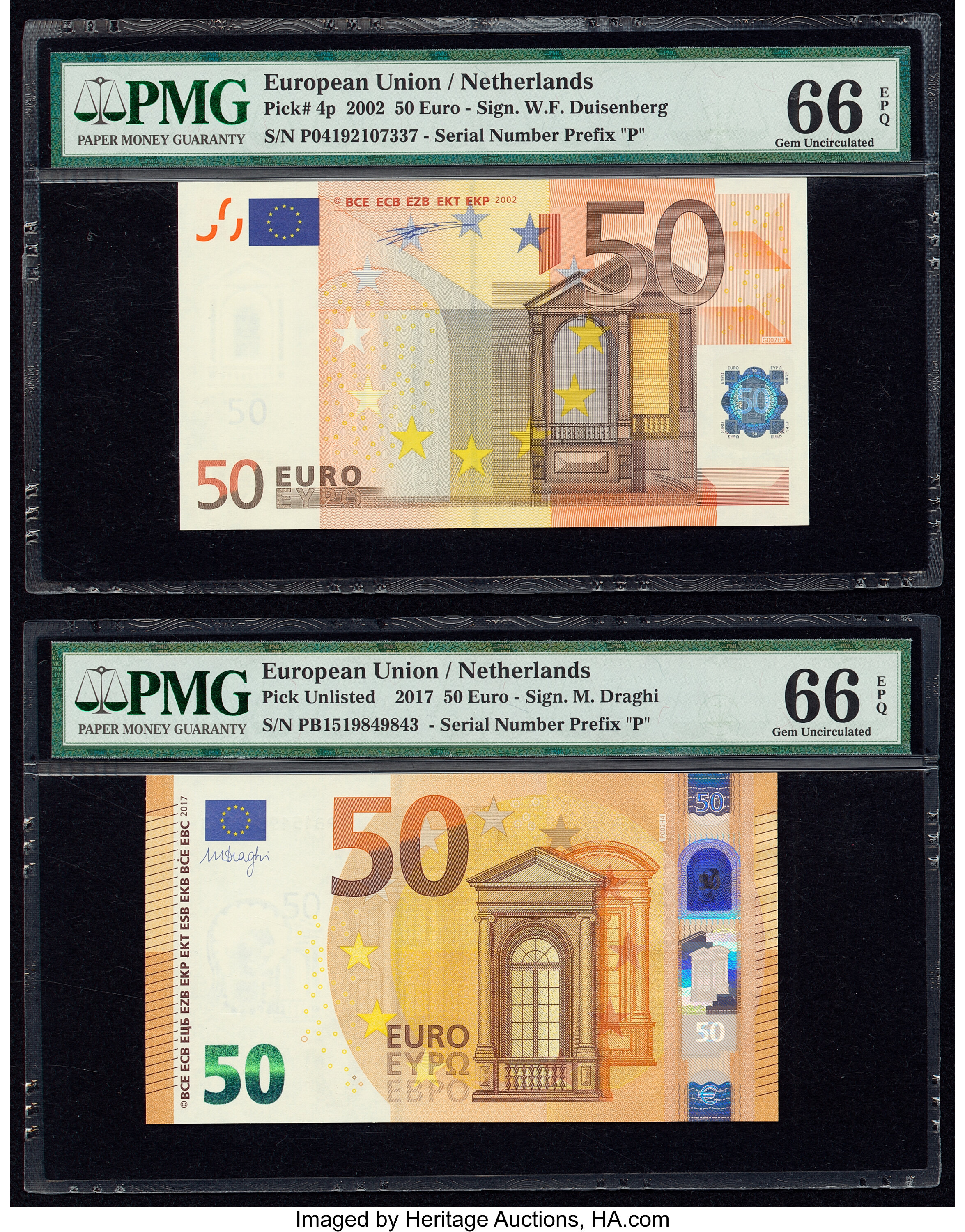 image for: European Monetary Union  50 euro (B111r3)