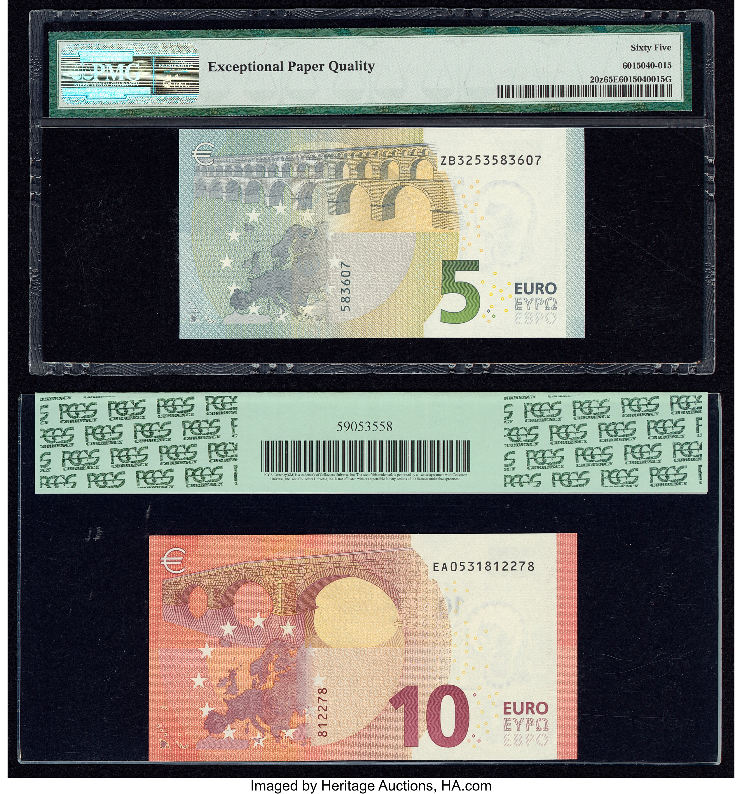 image for: European Monetary Union  5 euro (B101g2)
