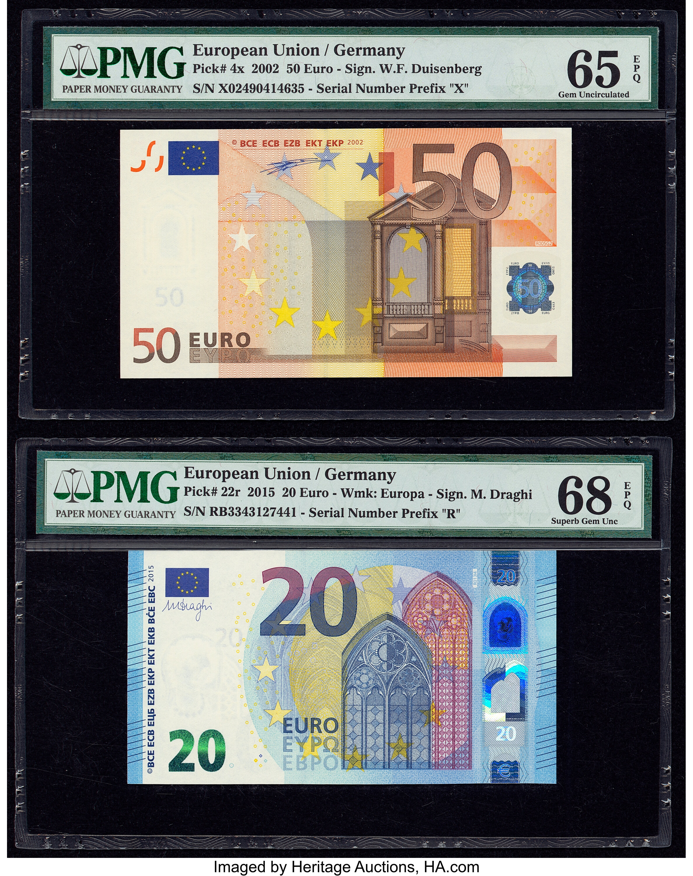 image for: European Monetary Union  50 euro (B104s1)
