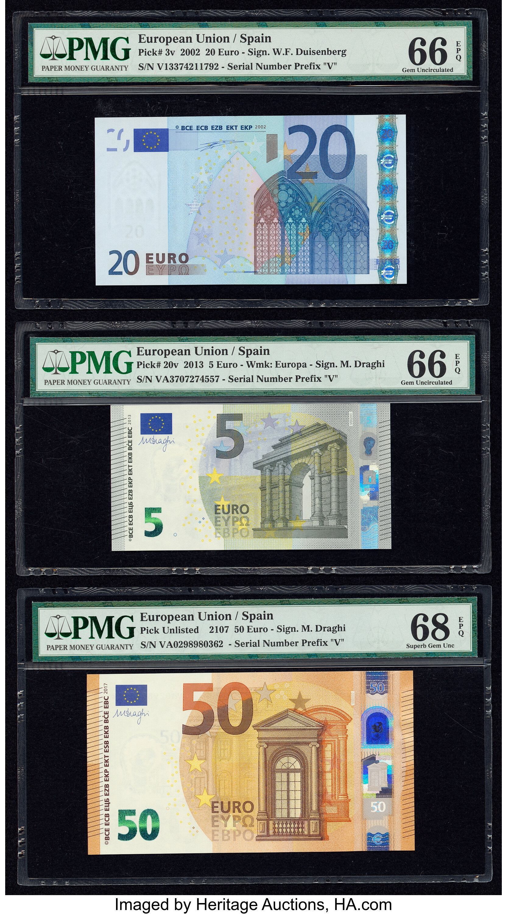 image for: European Monetary Union  50 euro (B111z3)