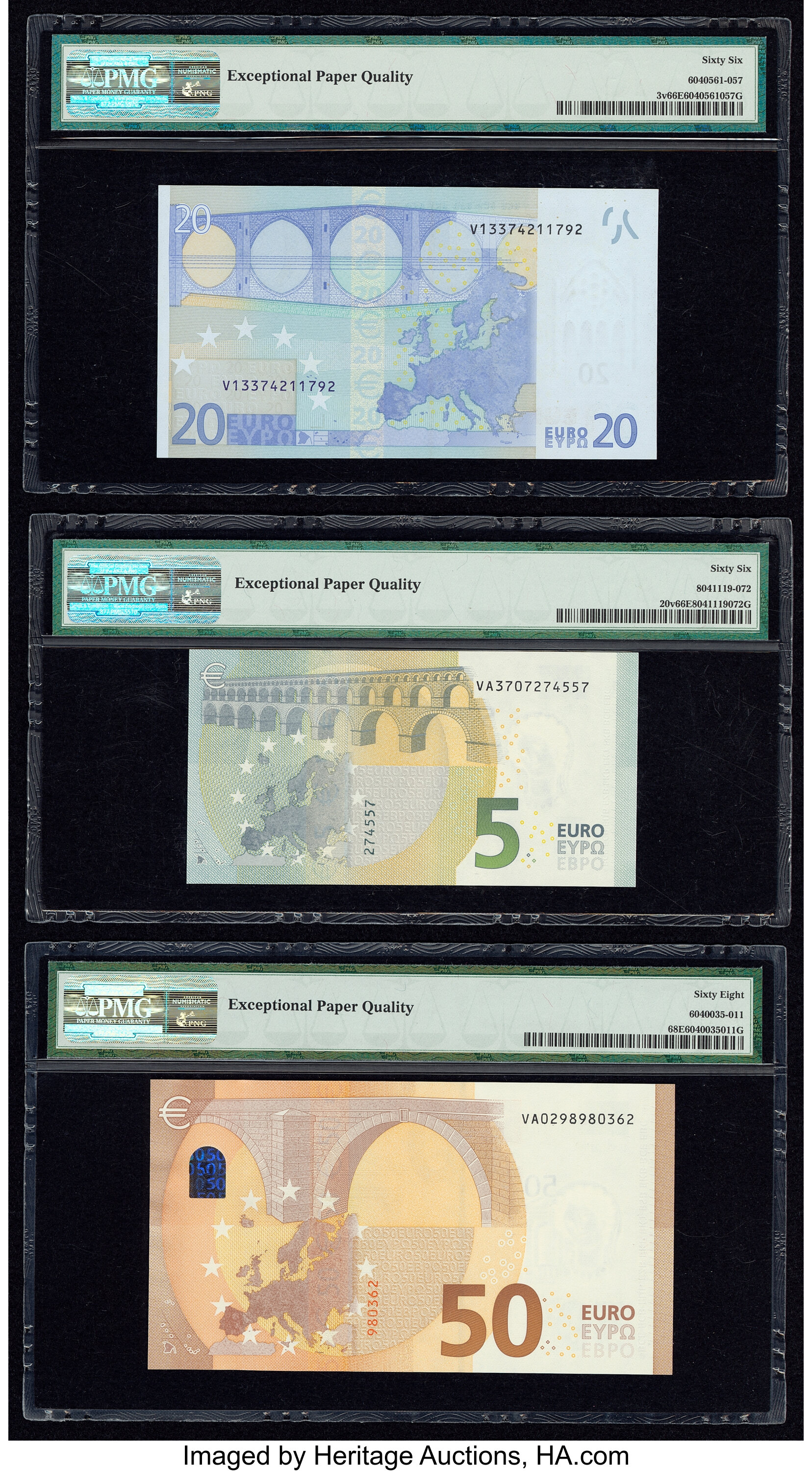image for: European Monetary Union  20 euro (B103s1)