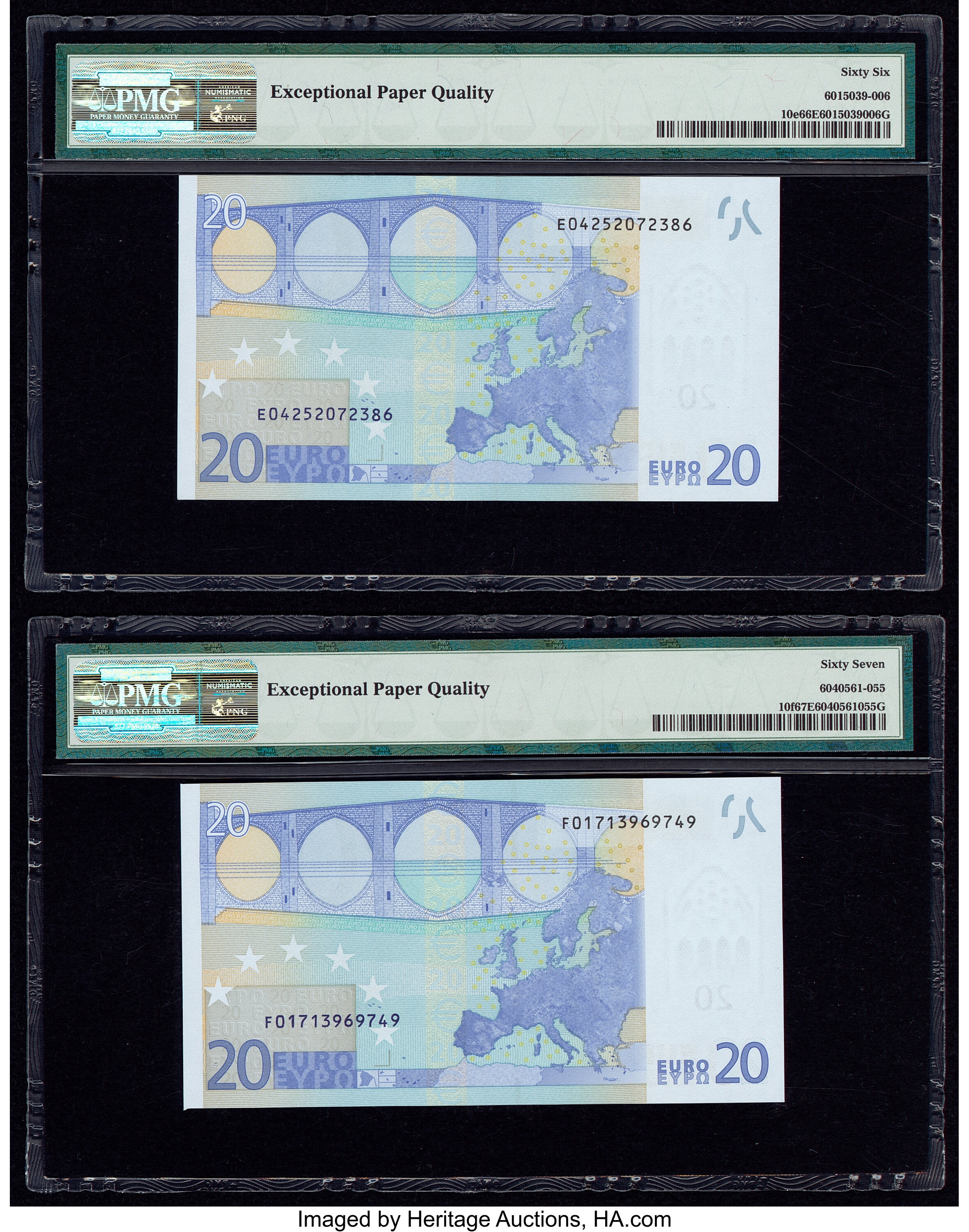 image for: European Monetary Union  20 euro (B103p2)