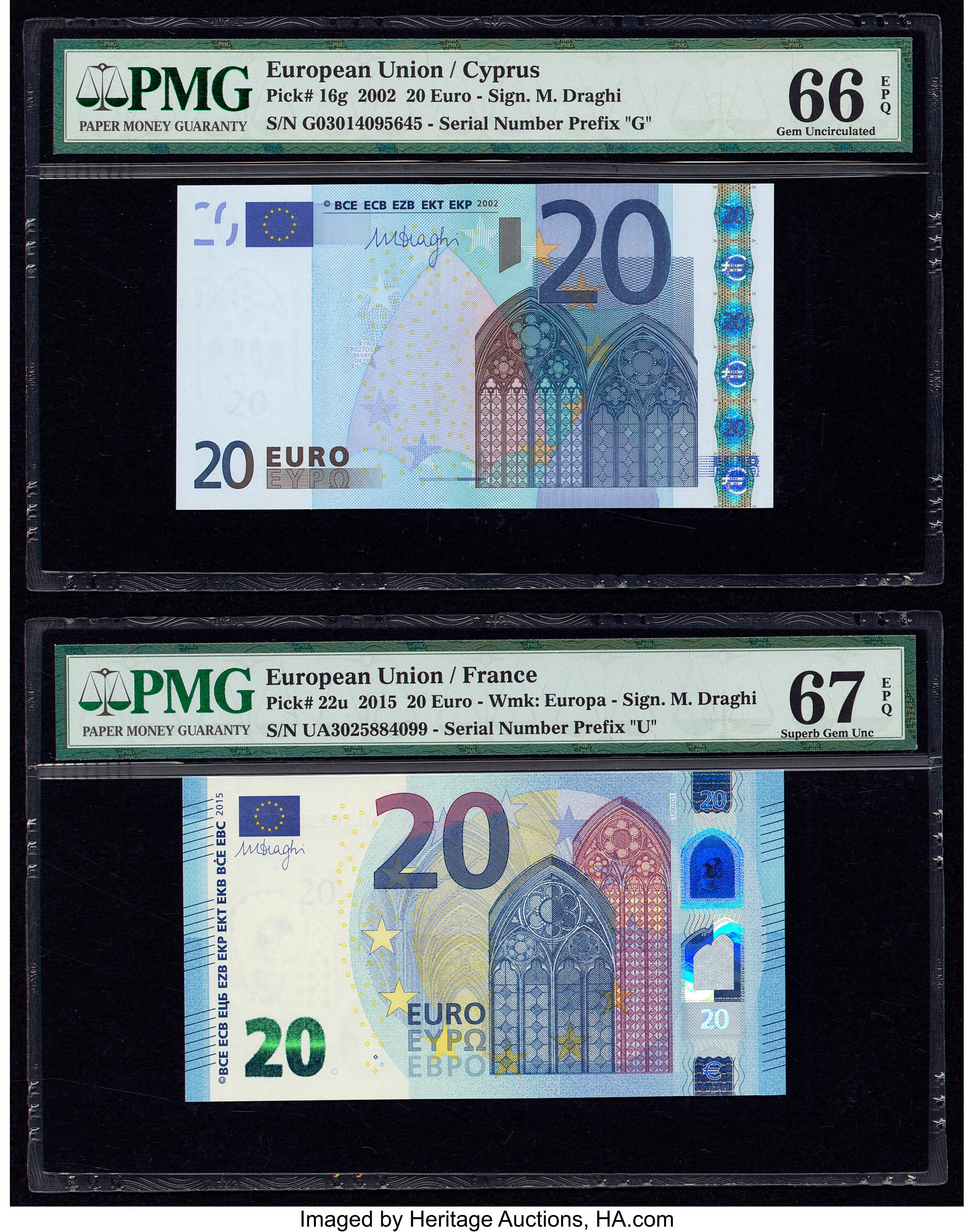image for: European Monetary Union  20 euro (B103u2)