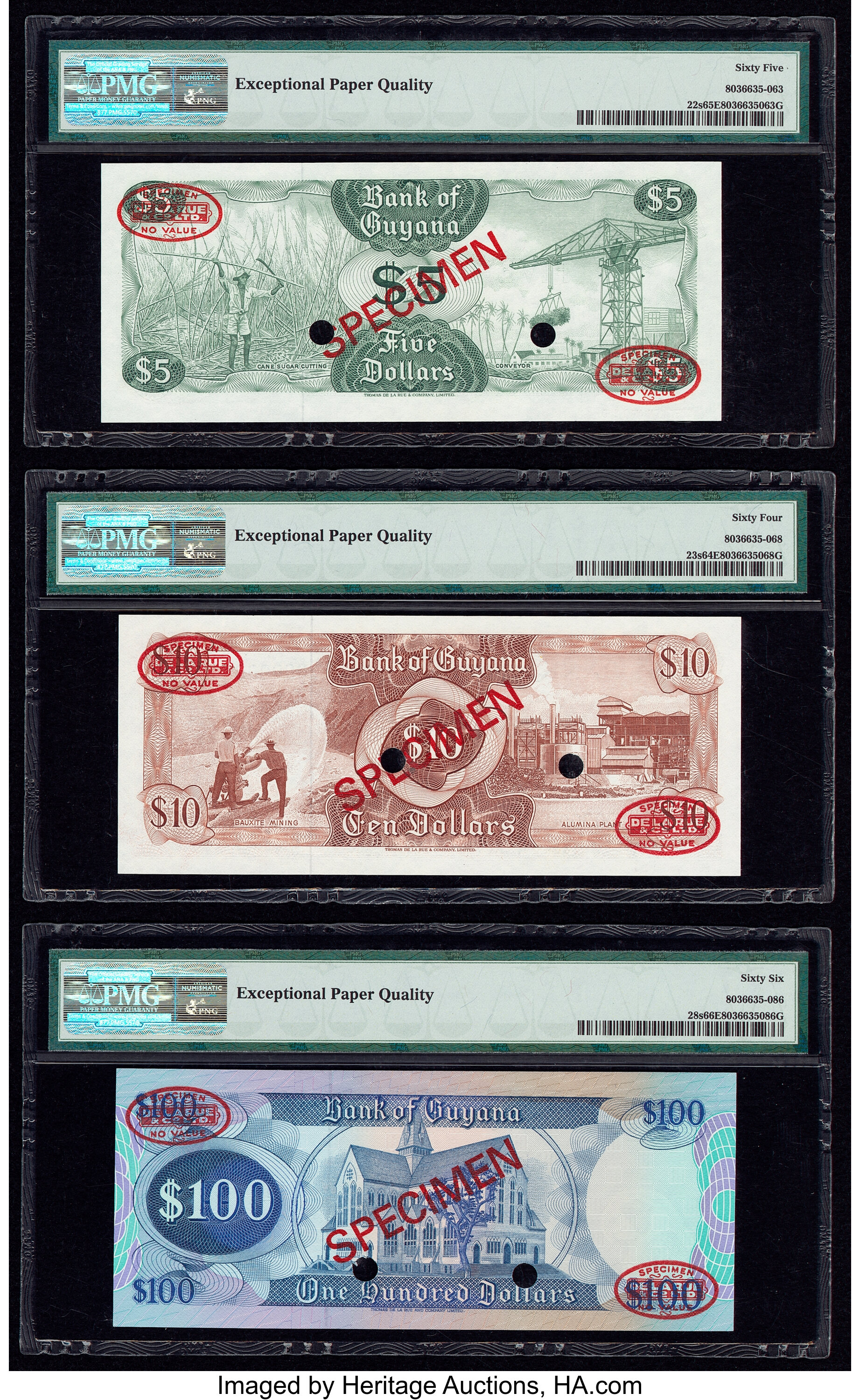 image for: Guyana  100 dollars (B106b)