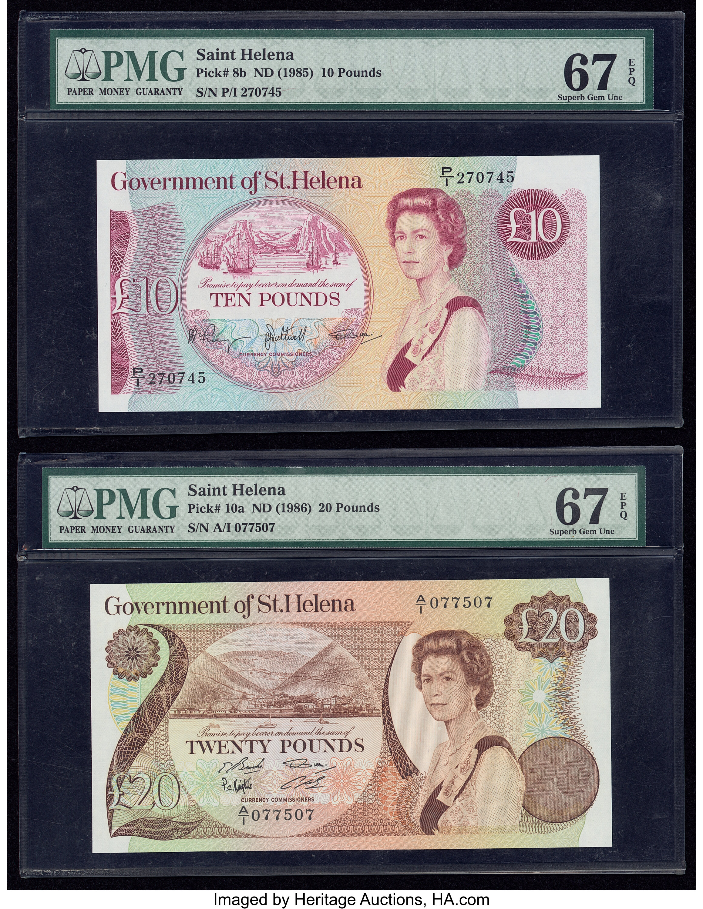 image for: Saint Helena  10 pounds (B304p)