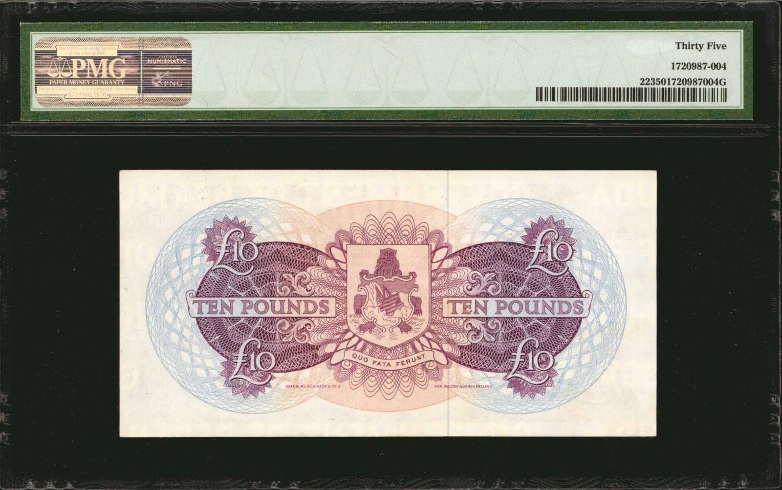 image for: Bermuda  10 pounds (B123as)