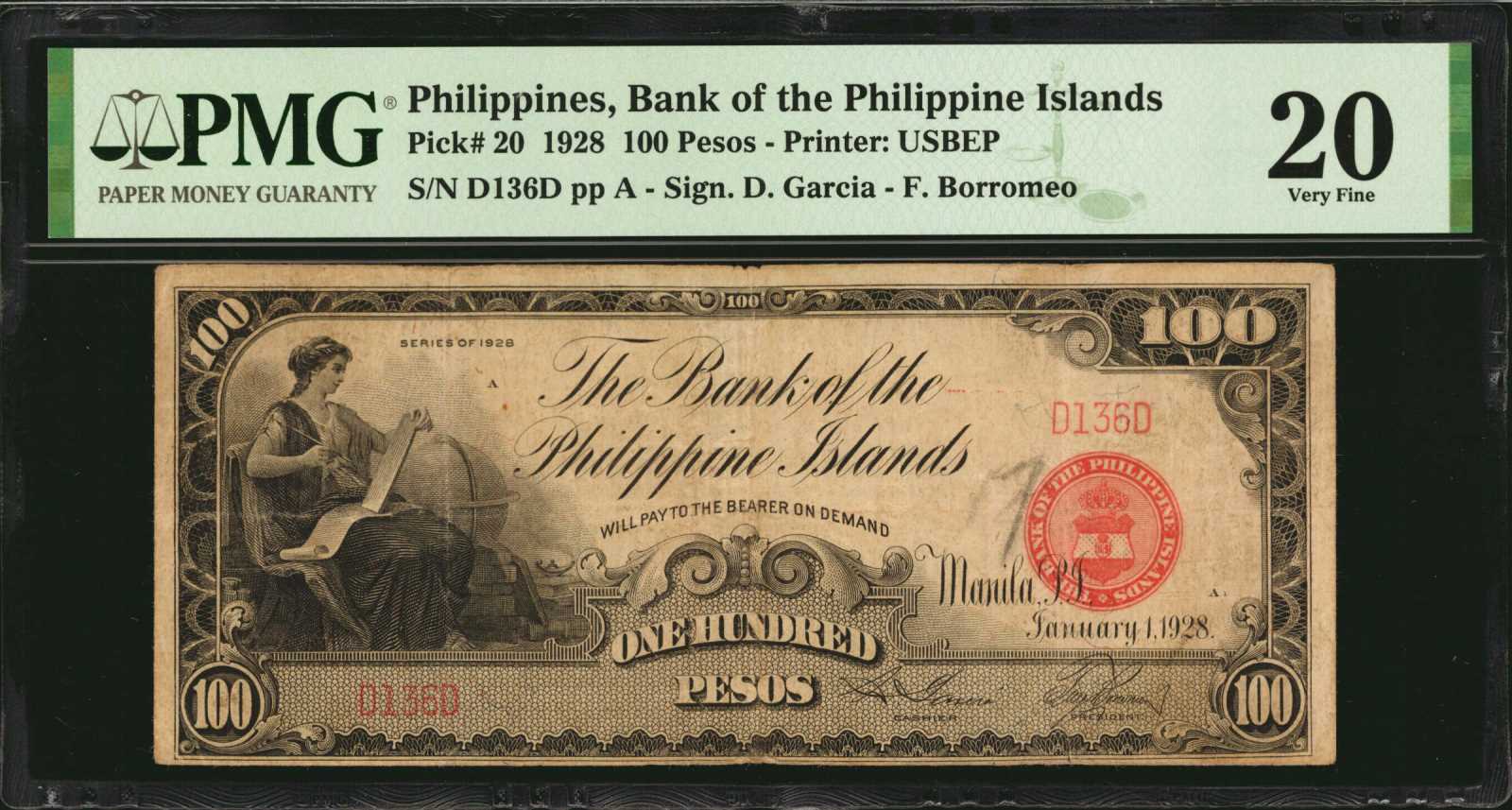 image for: Philippines  100 pesos(B611az)