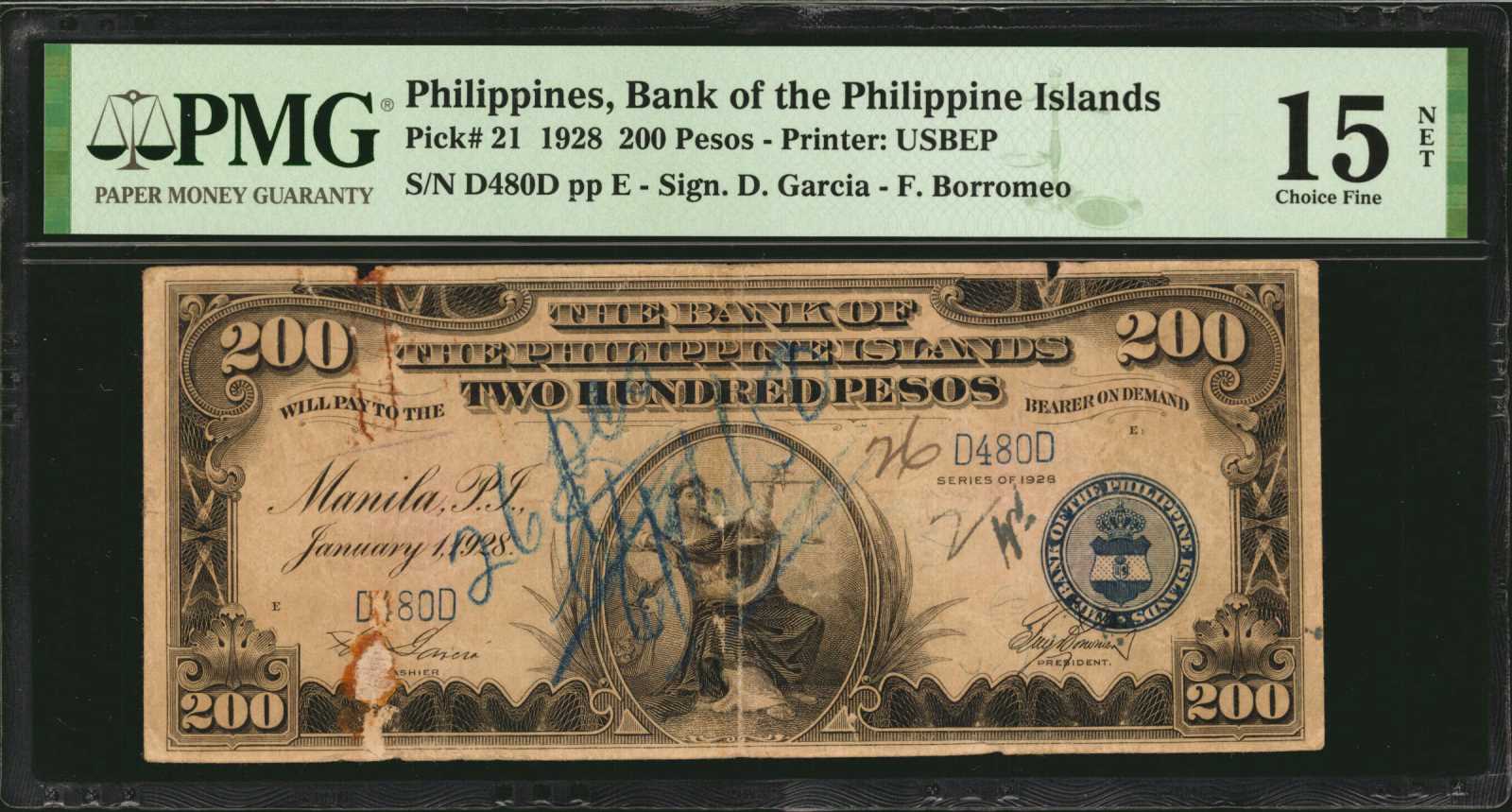 image for: Philippines  200 pesos(B612az)
