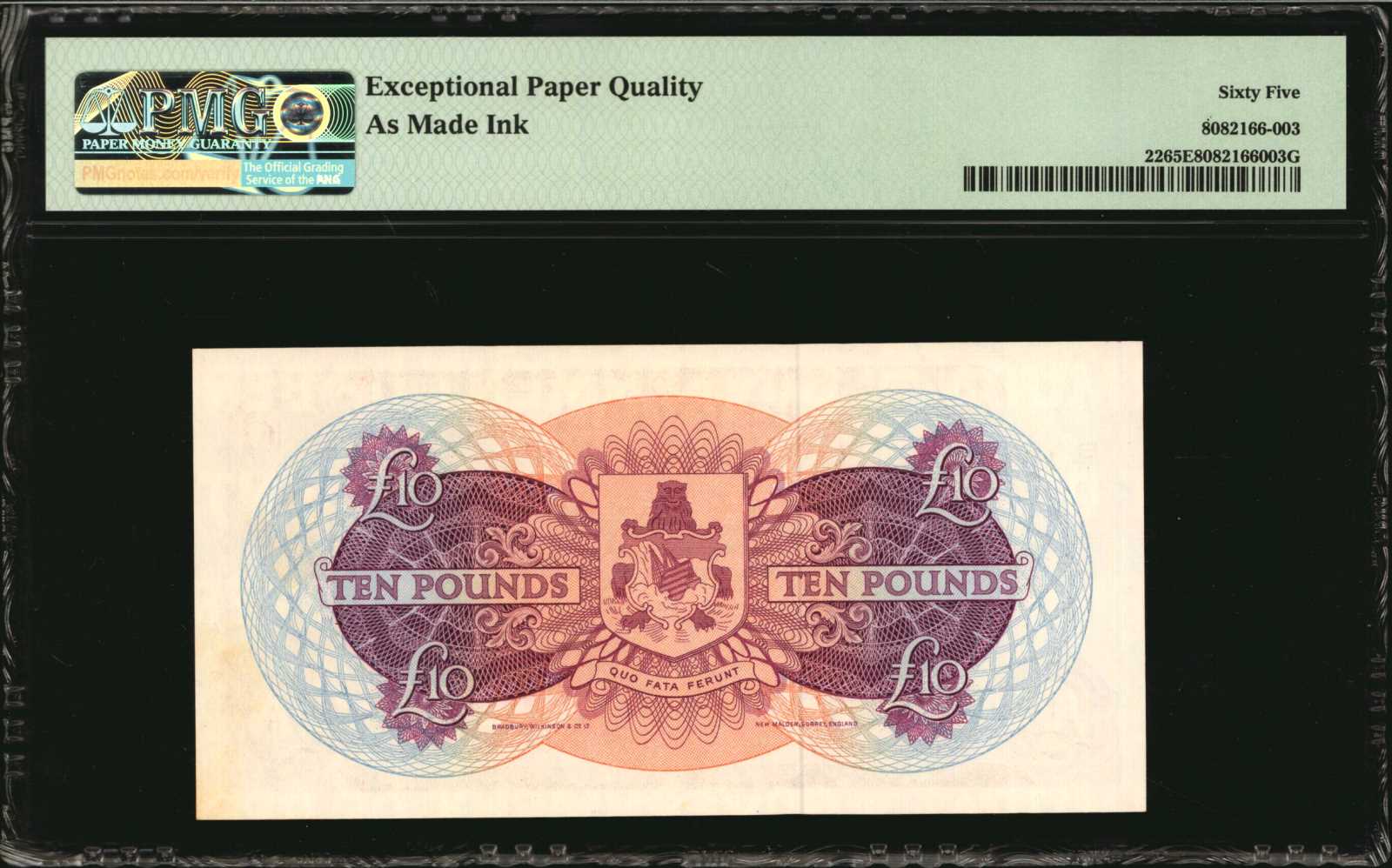 image for: Bermuda  10 pounds (B123at)