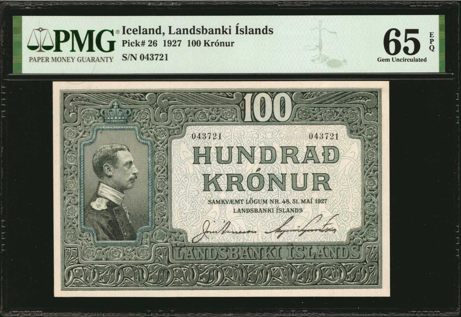 image for: Iceland  100 kr?nur (B604c)