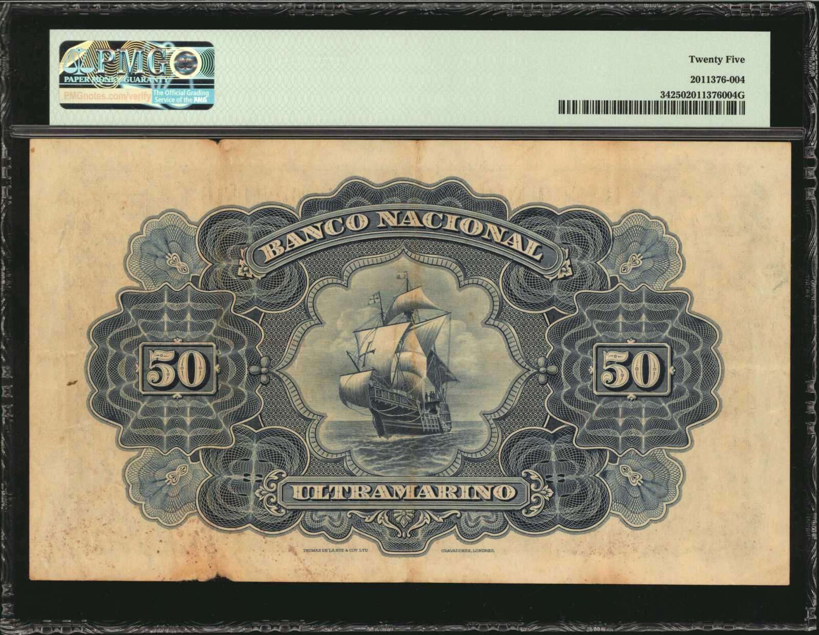 image for: Portuguese India  50 rupias(B322a)