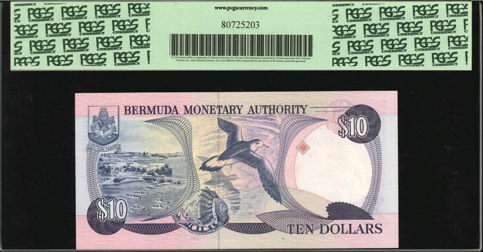 image for: Bermuda  10 dollars (B210as)