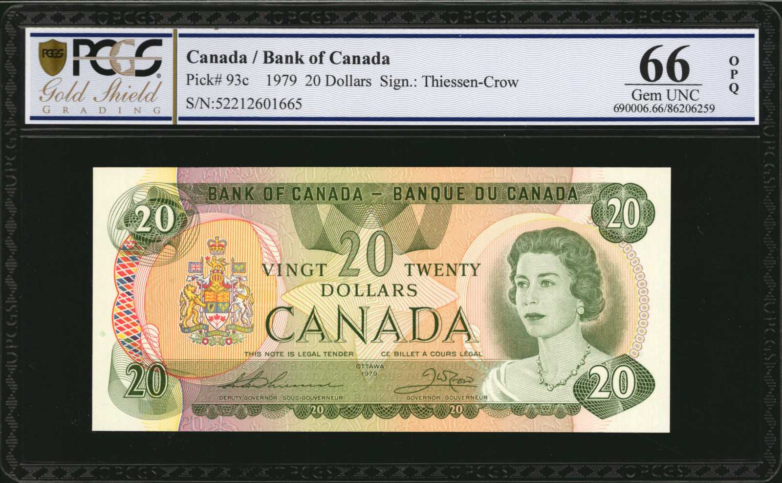 image for: Canada  20 dollars (B356as)