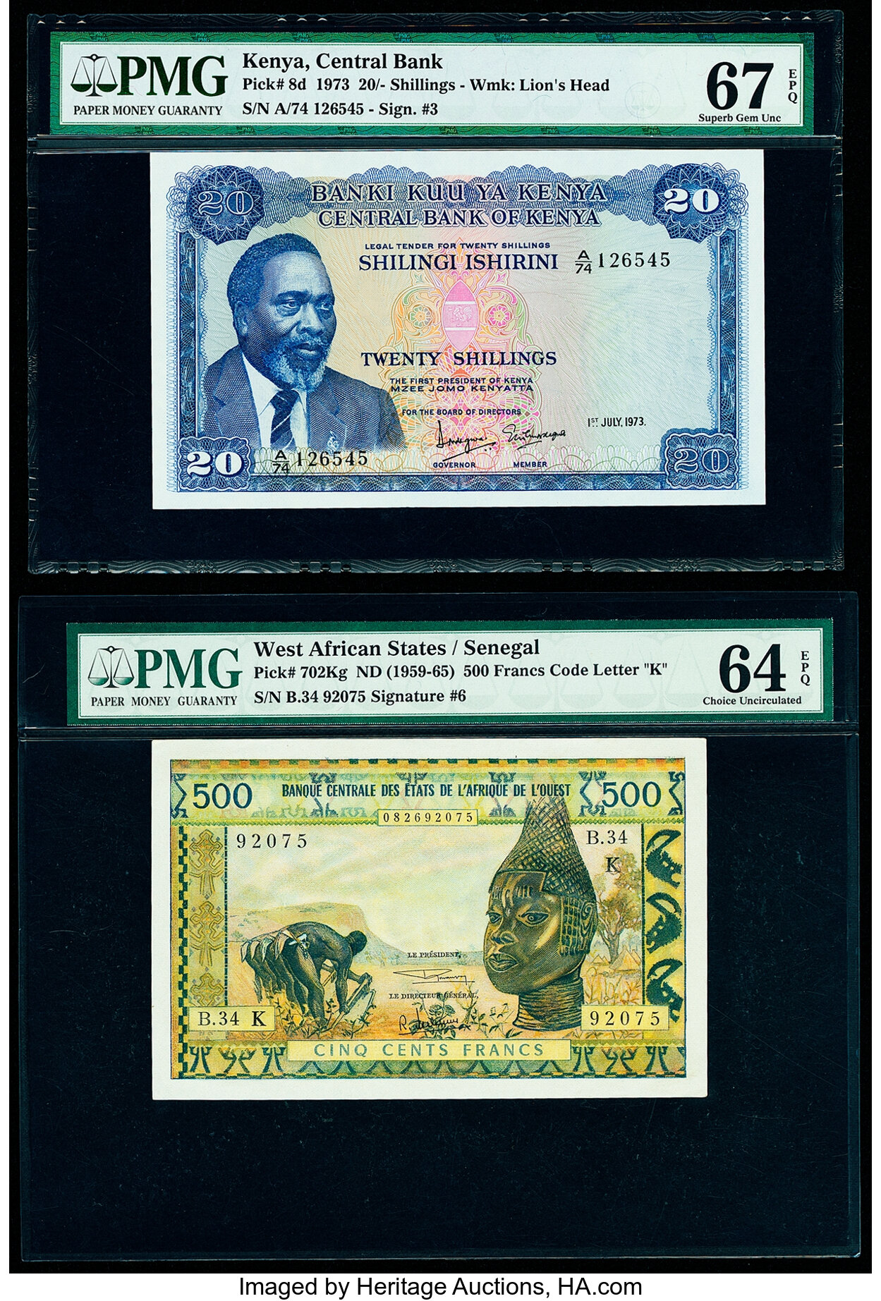 image for: Kenya  20 shillings (B108ds)