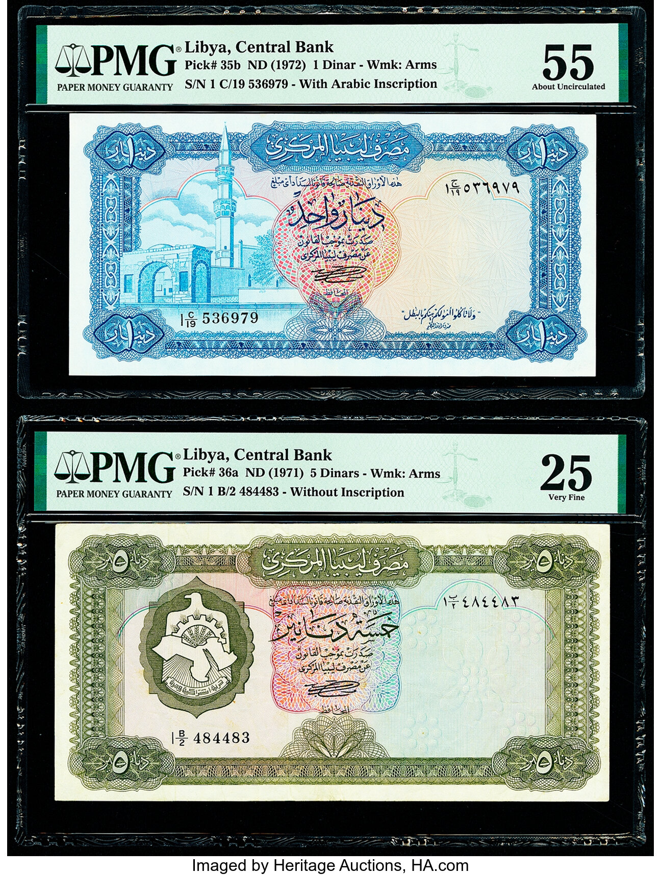 image for: Libya  10 dinars (B510as1)