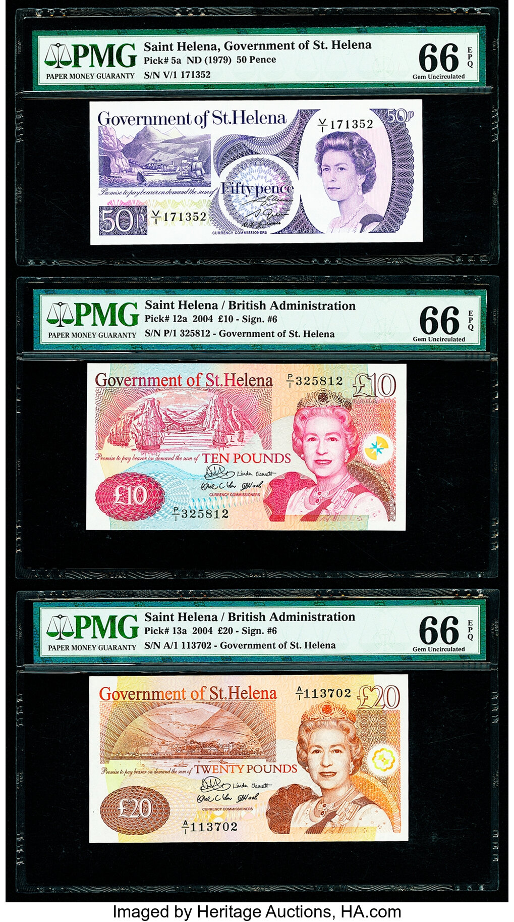 image for: Saint Helena  10 pounds (B308a)